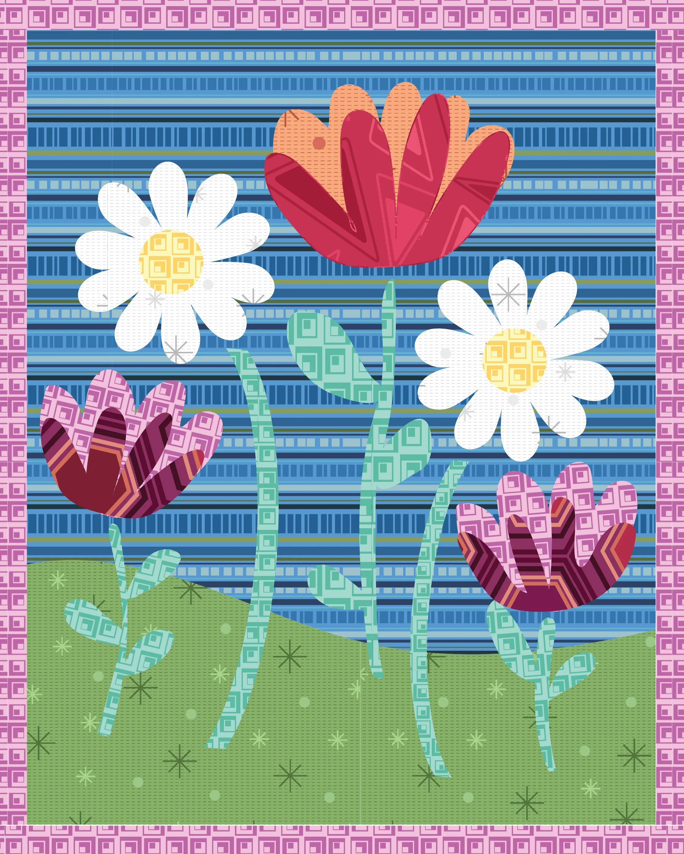 Garden Flowers blue quilt image.jpg