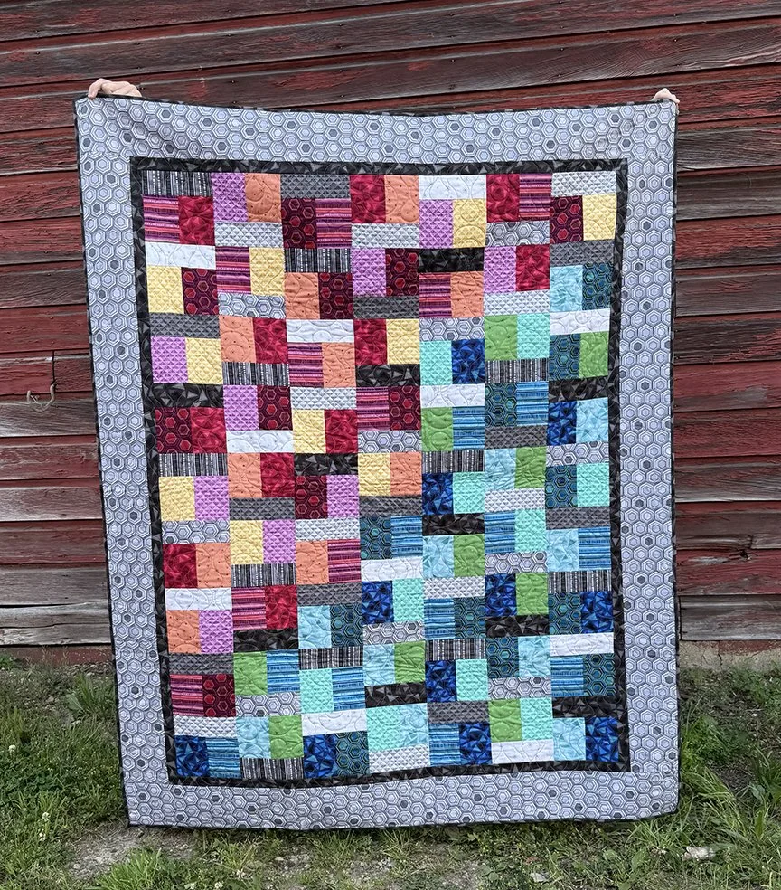 Pixel Pop quilt pattern (digital download)