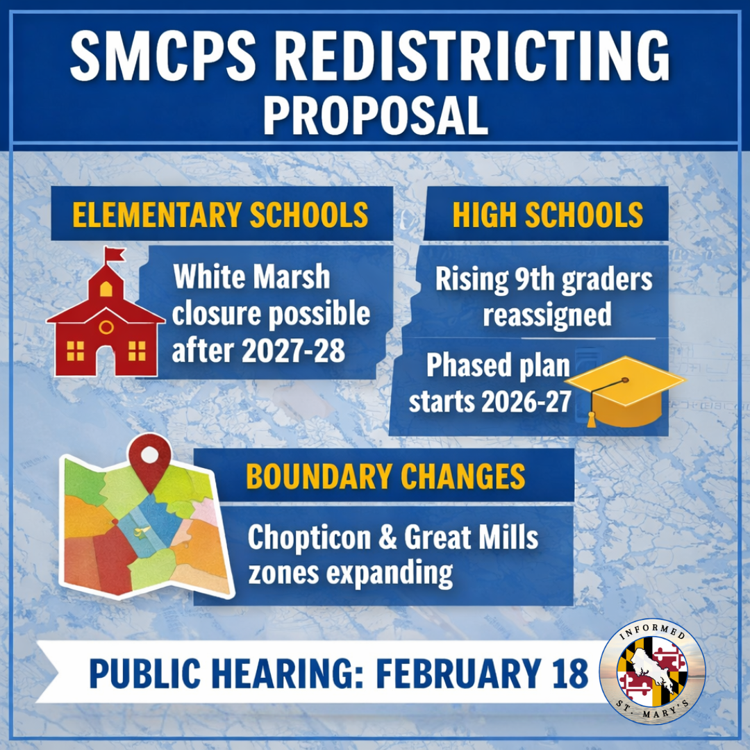 SMCPS Redistricting Proposals Released