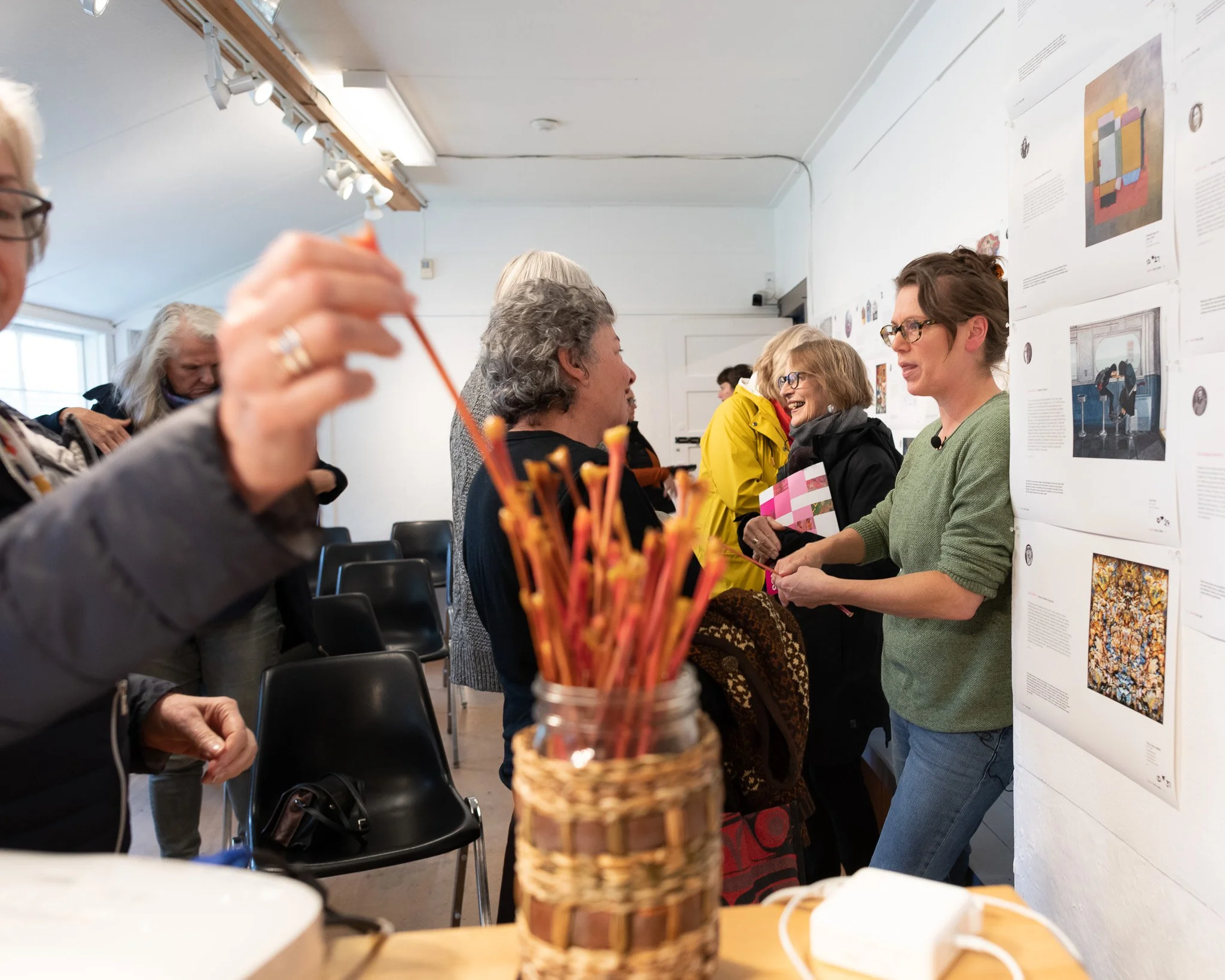 Artist Talk: Sculptural Basketry; Inspiration and Techniques. Salt Spring National Art Prize, Salt Spring Island