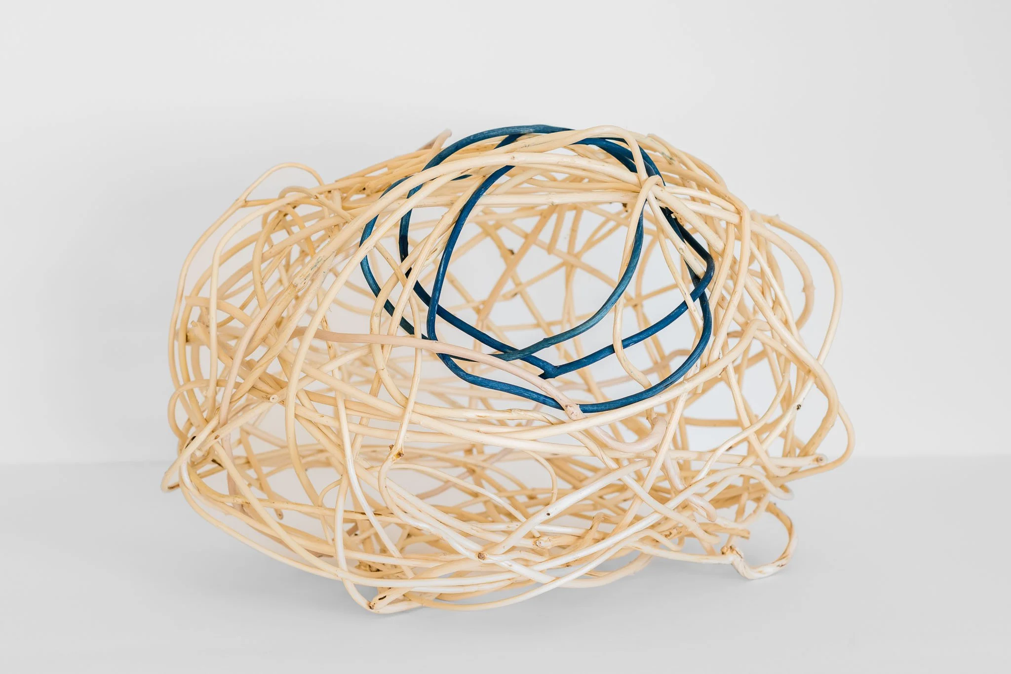 Honeysuckle Indigo l. About 15W"x12D"x10H"