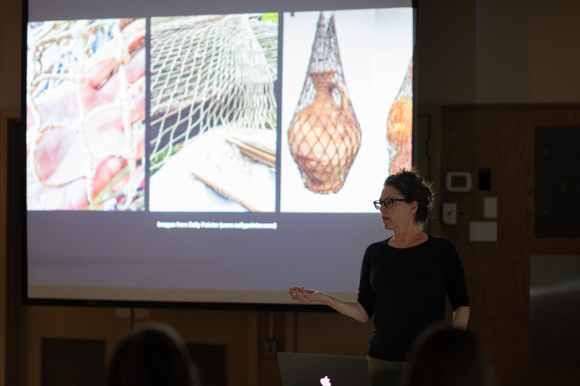 Talk titled "When Life Gives You Invasives, Make Art!"