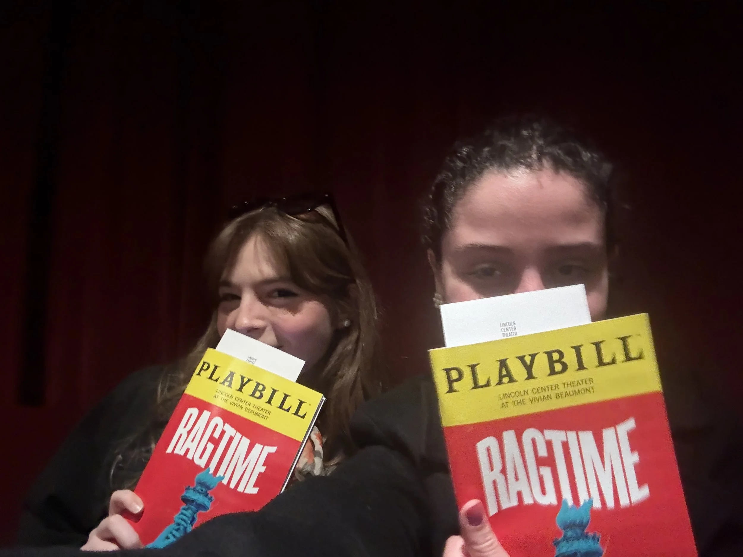 Jessie and me at "Ragtime"