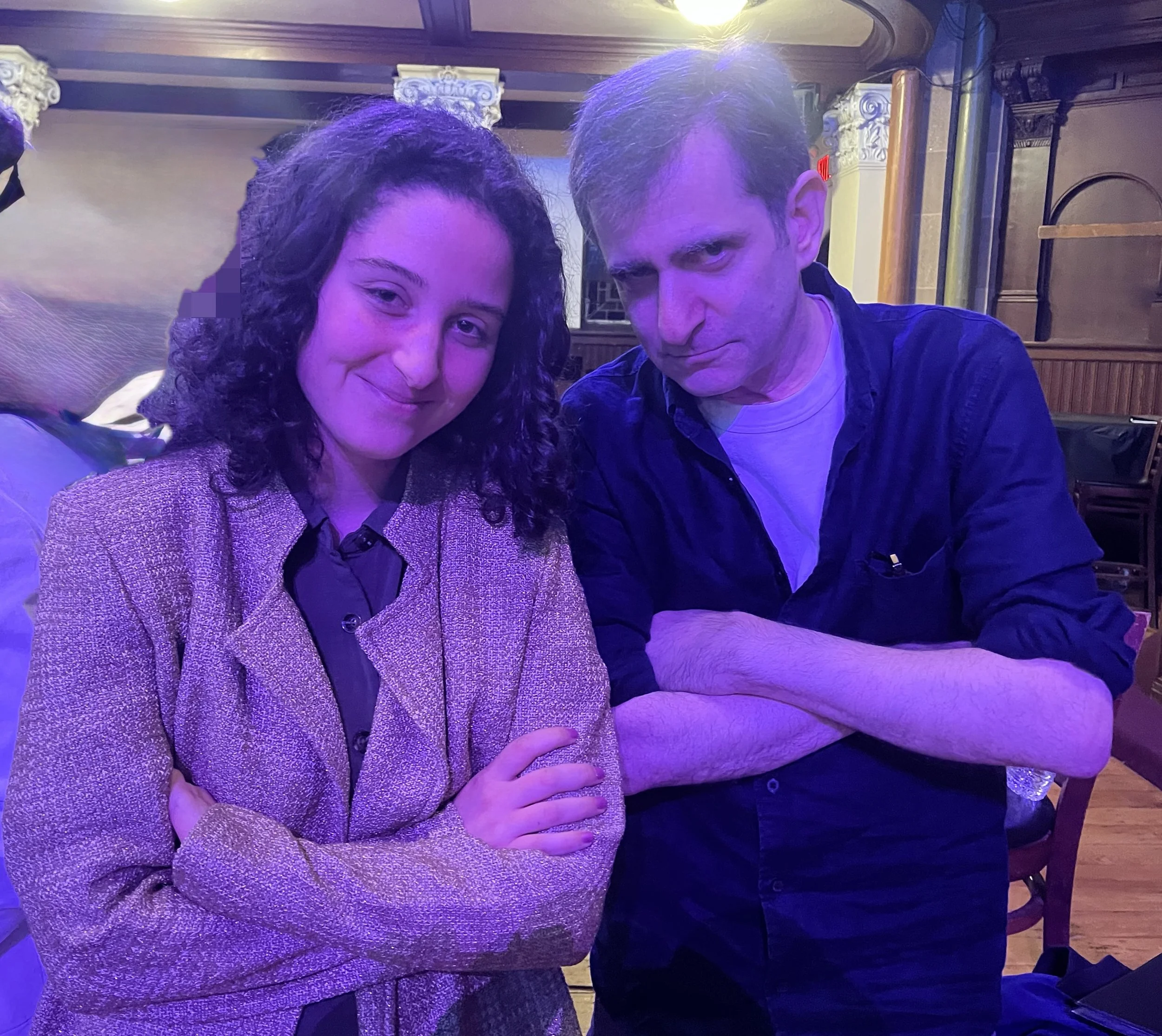 Me and Jonathan Mark Sherman at CWP