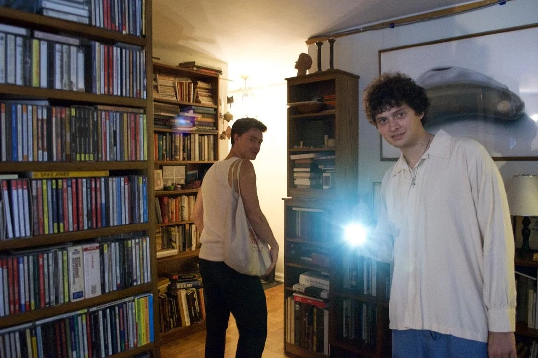 Gabe and Petro. Directing The Caravaggio Show 