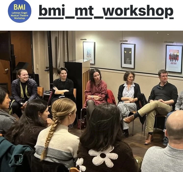 On a panel about working in the business at BMI 