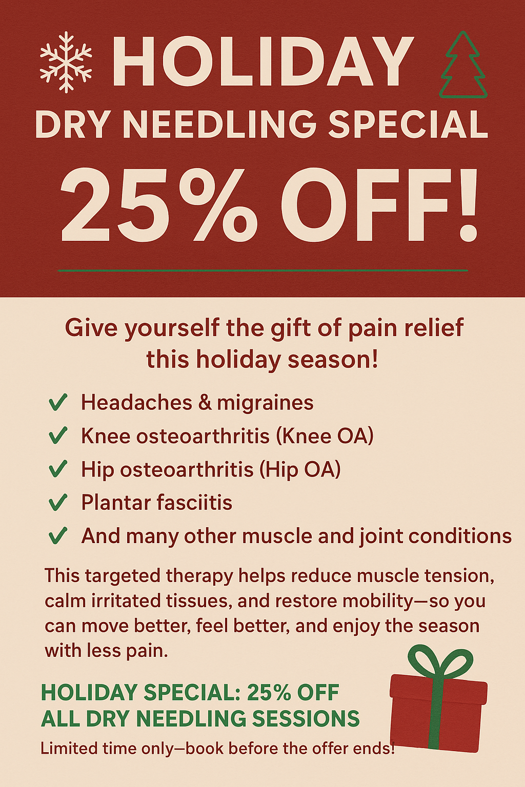 Dry Needling Can Transform Knee OA (Arthritis) Care — Now Available in Superior, Wisconsin!