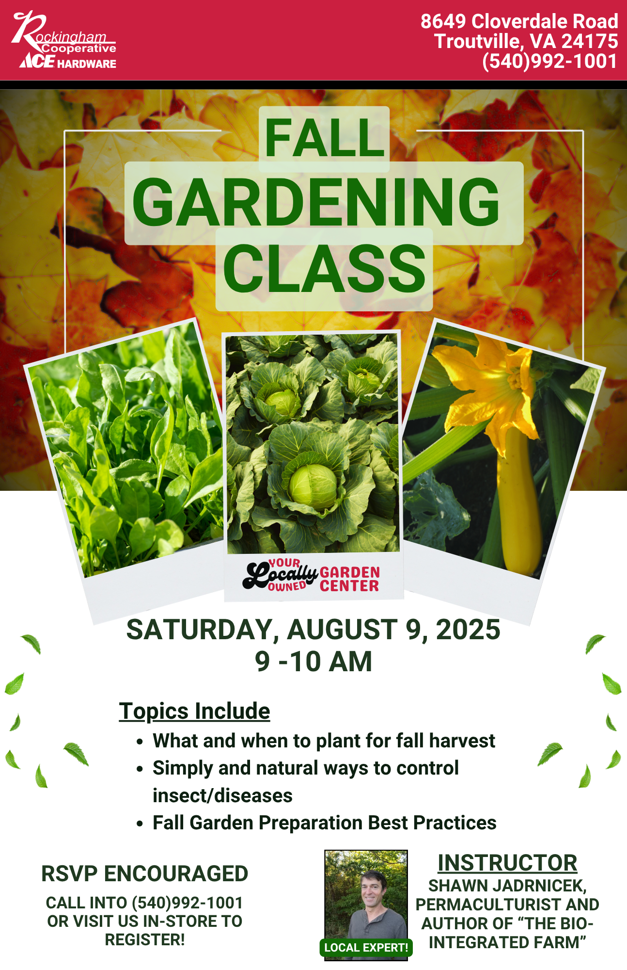 Fall Gardening Class