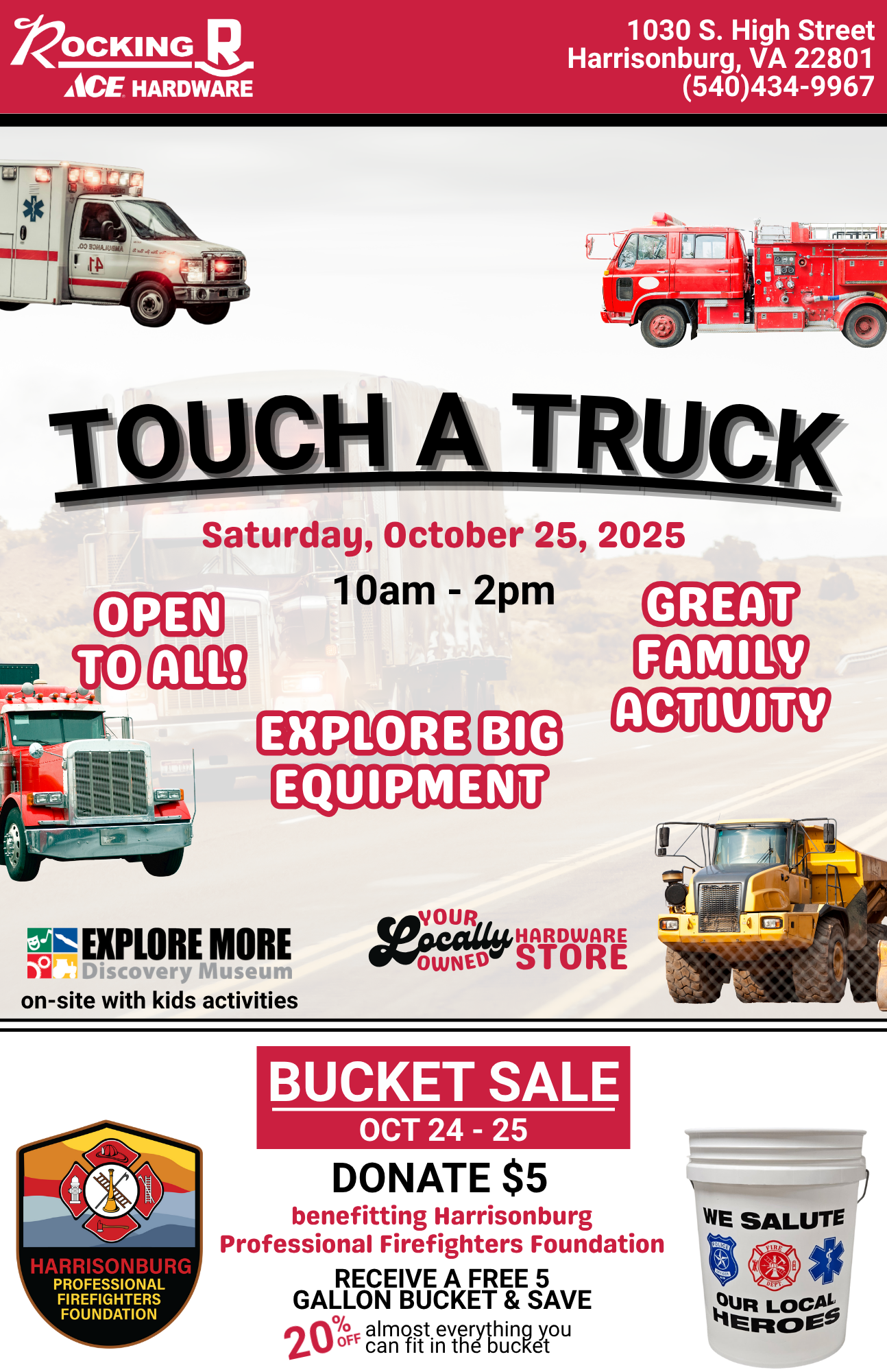 Rocking R Ace Hardware Touch A Truck — Rockingham Cooperative