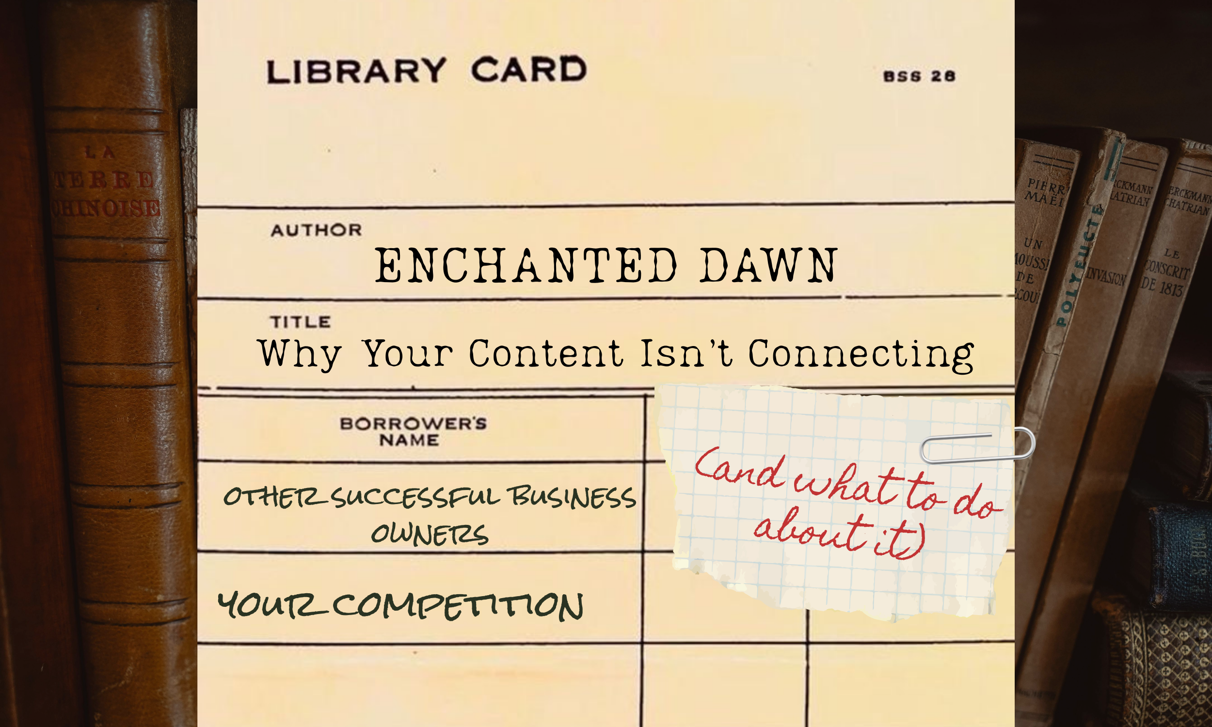 Why Your Content Isn’t Connecting (And what to Do About It)