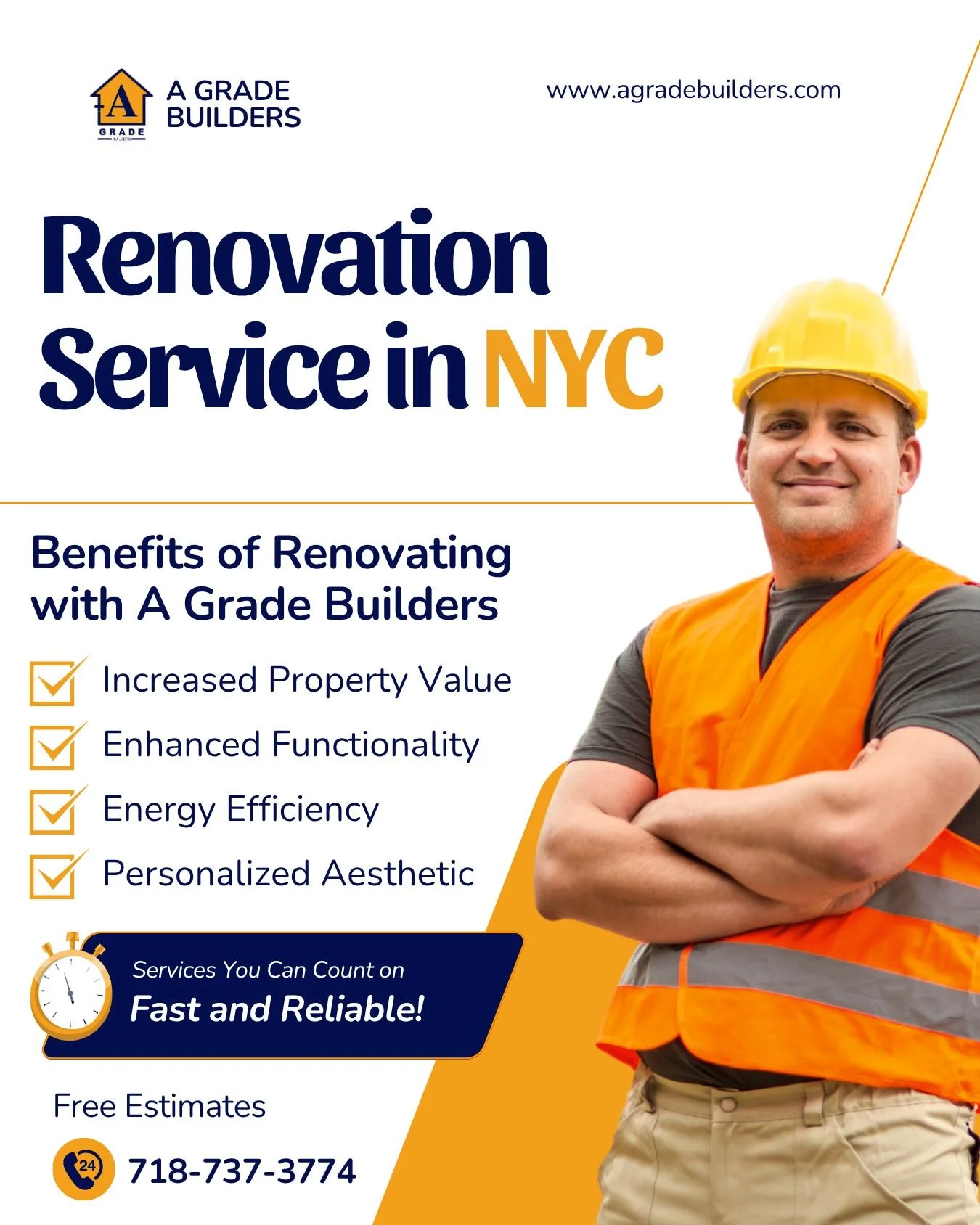 🔨 From minor upgrades to full-scale renovations, A Grade Builders bring craftsmanship, efficiency, and transparency to every project.

Contact Us Today To Get Started: (718) 737-3774

#agradebuilders #contractor #construction #interiorrenovation #re
