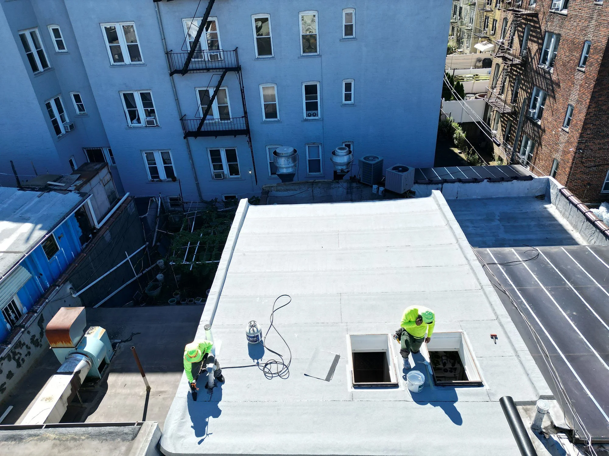 Roofing work in Brooklyn.JPG