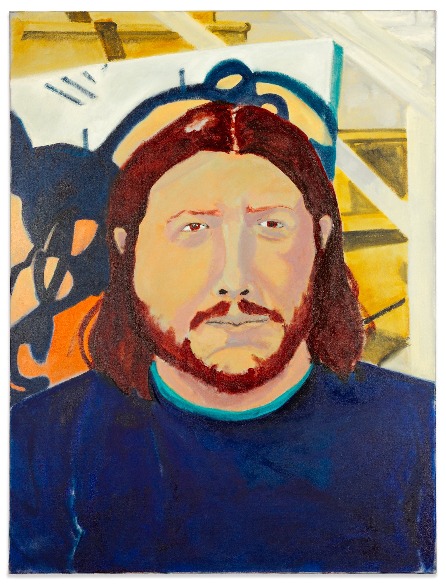 Brother, 2022. Oil on Canvas. 48" X 36".