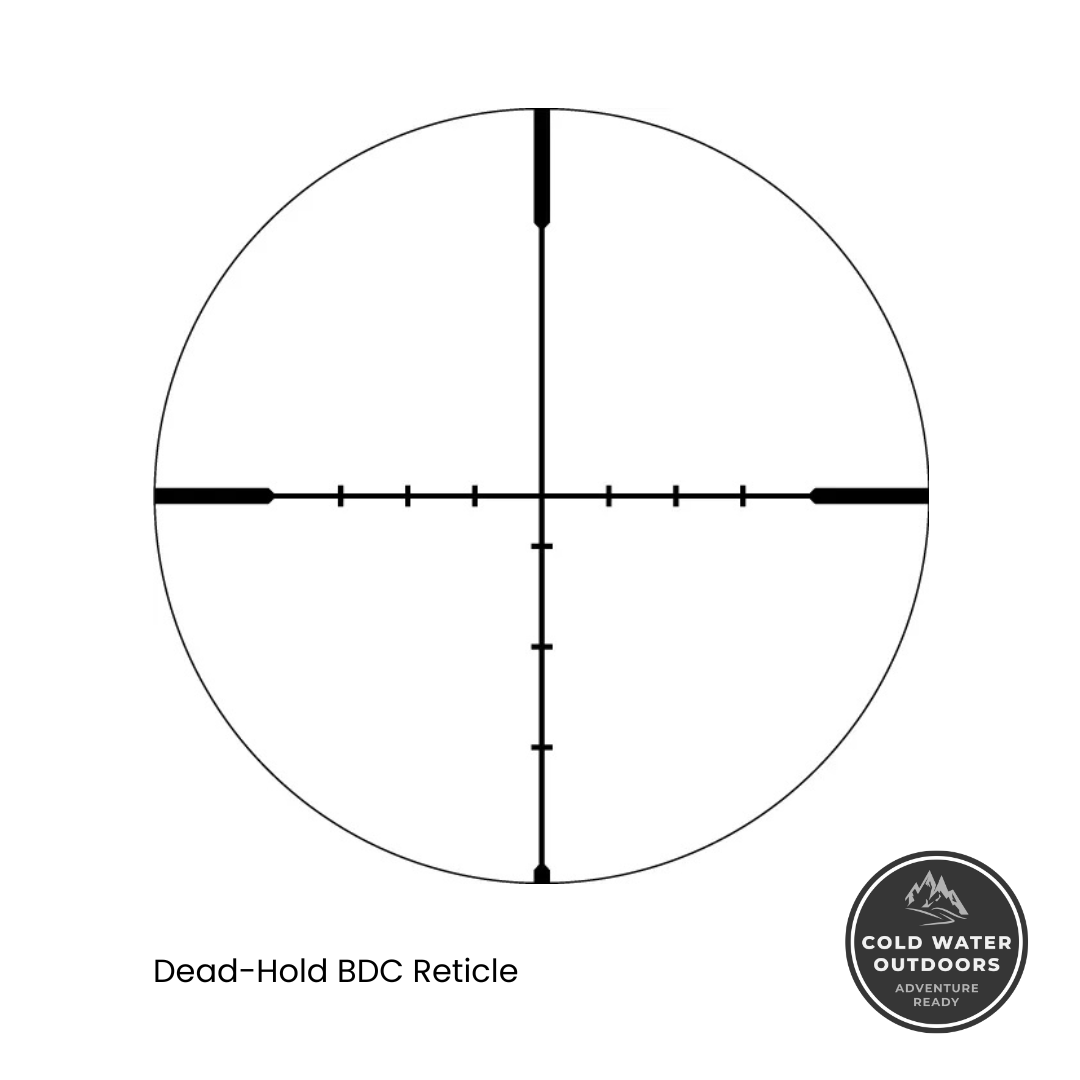 Vortex Crossfire II Dead-Hold BDC Reticle