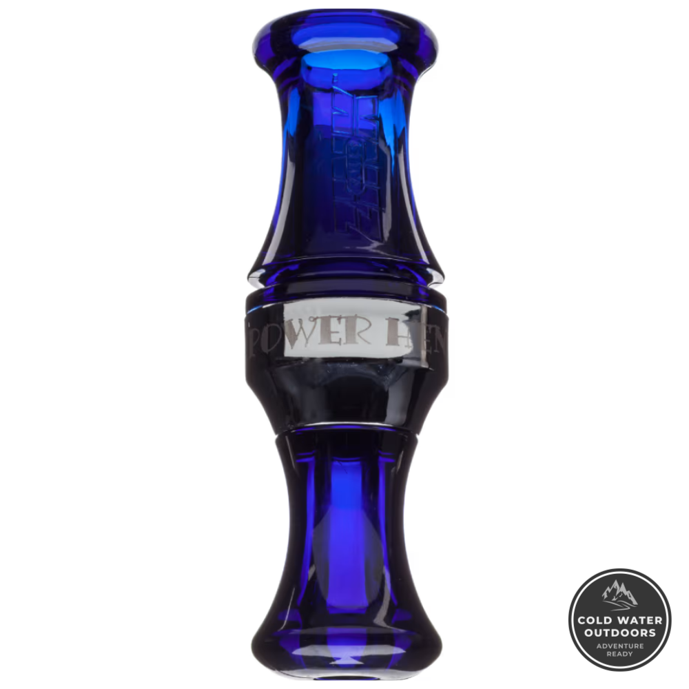 Zink PH-2 Power Hen Double Reed Duck Call - Blue