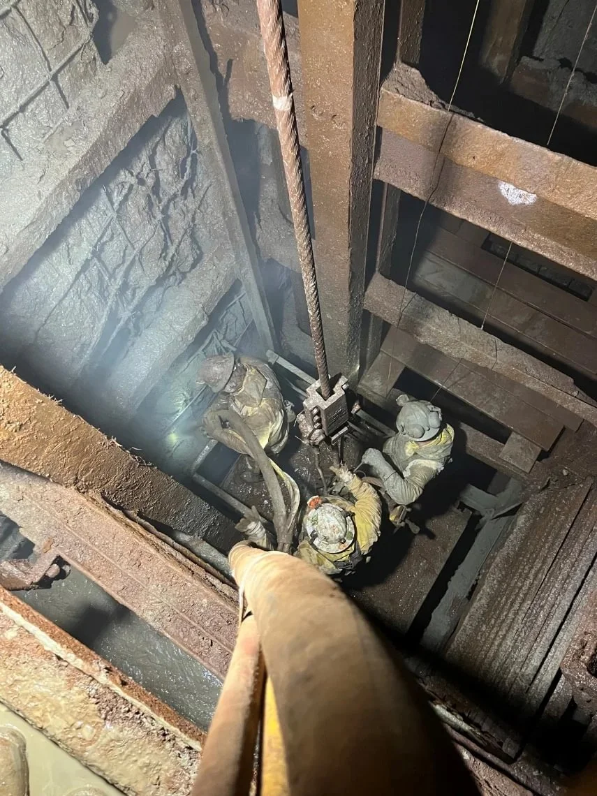 Soudan Mine Shaft Rehabilitation