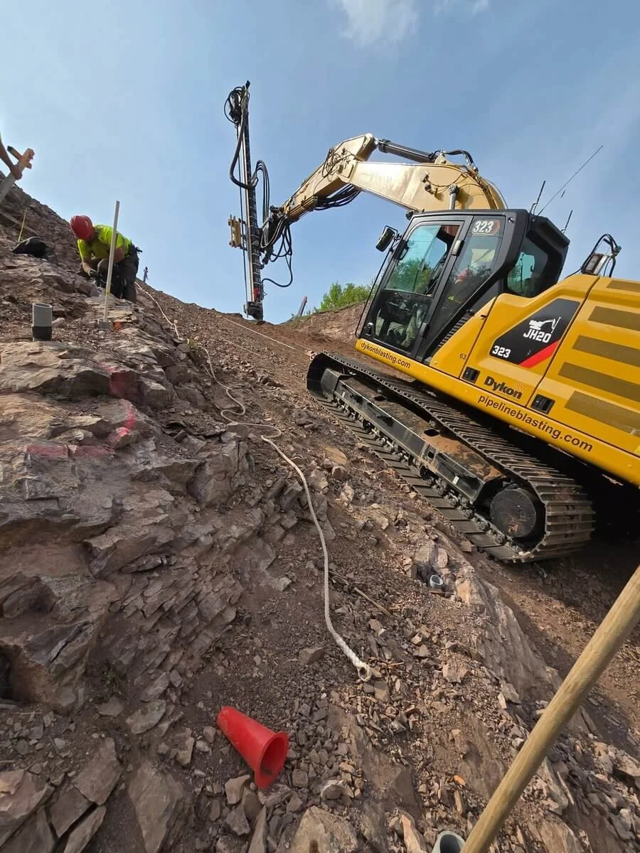 Dykon Drilling Blast Holes