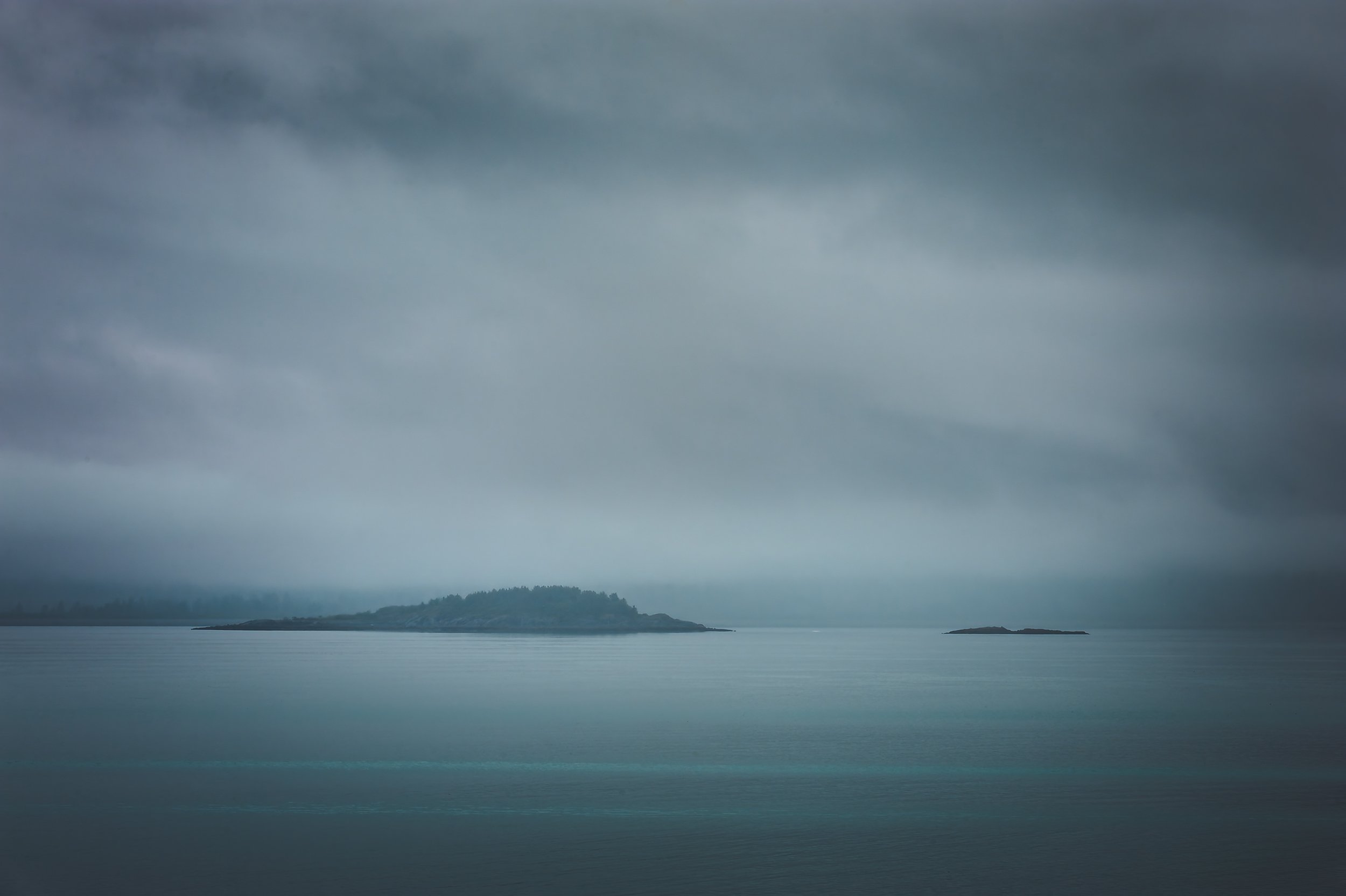 Morning in Glacier Bay, Alaska