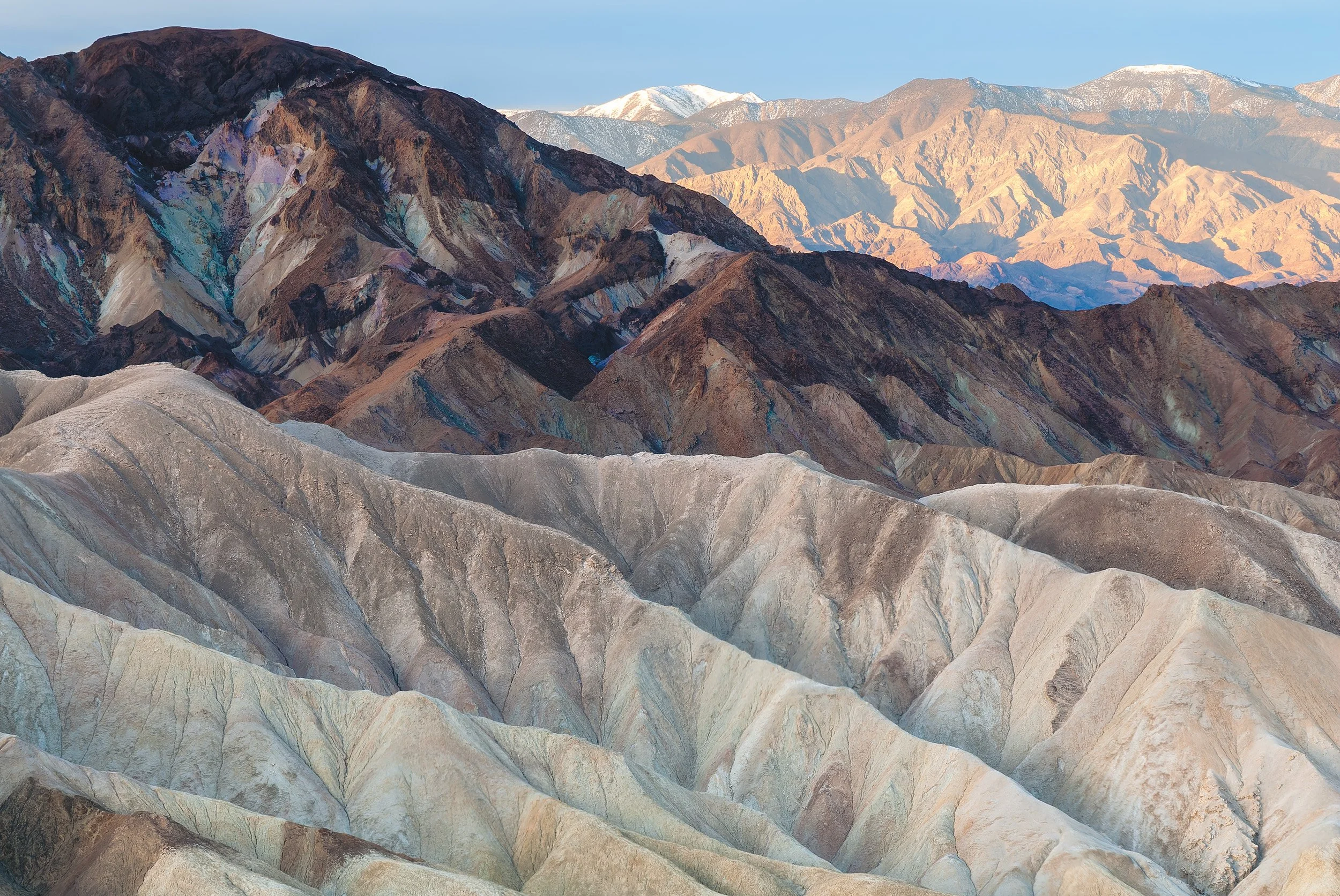 Zabriskie Point at Sunrise
