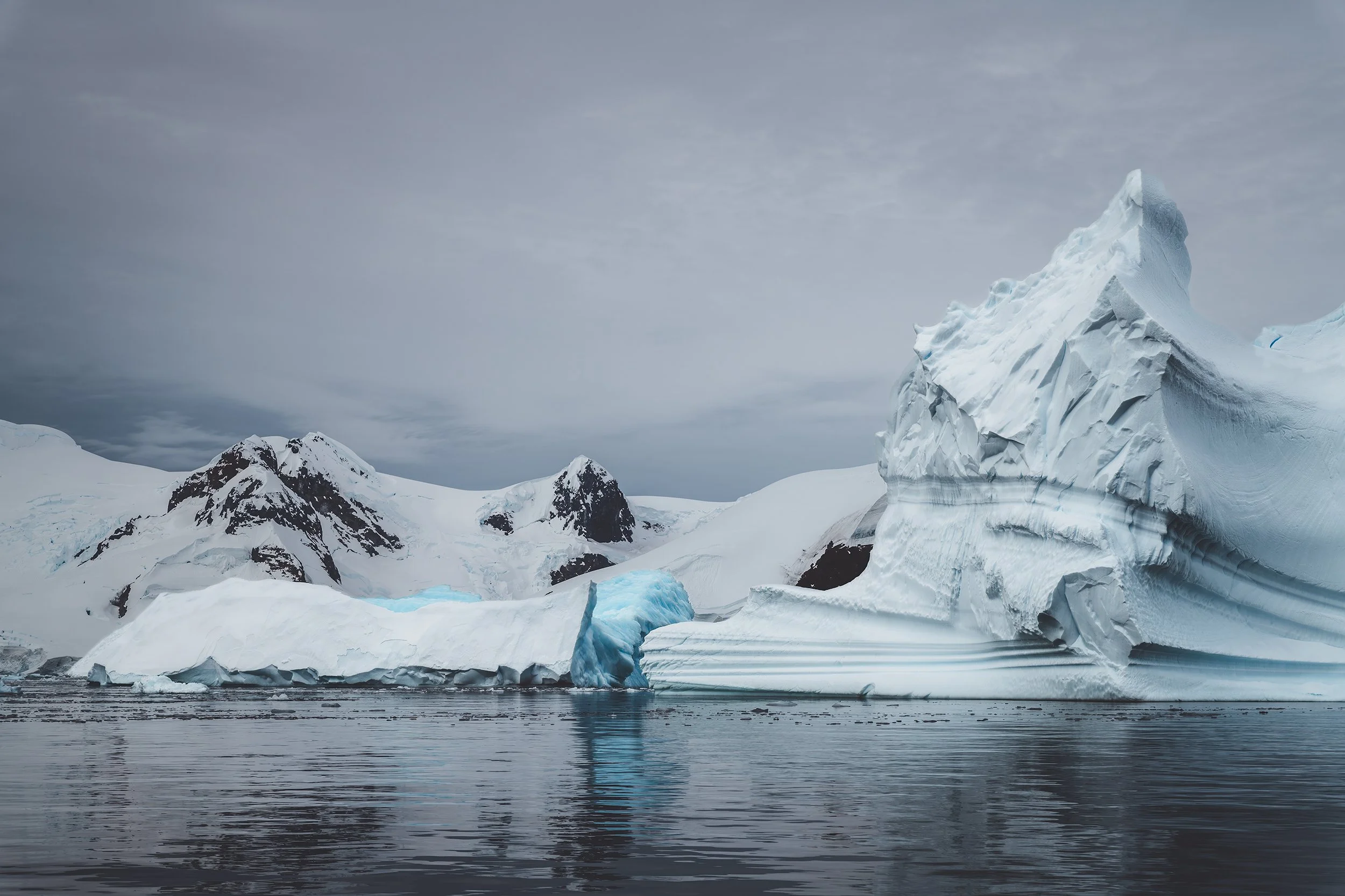 Eroded Iceberg, Skontorp, Antarctic Peninsula