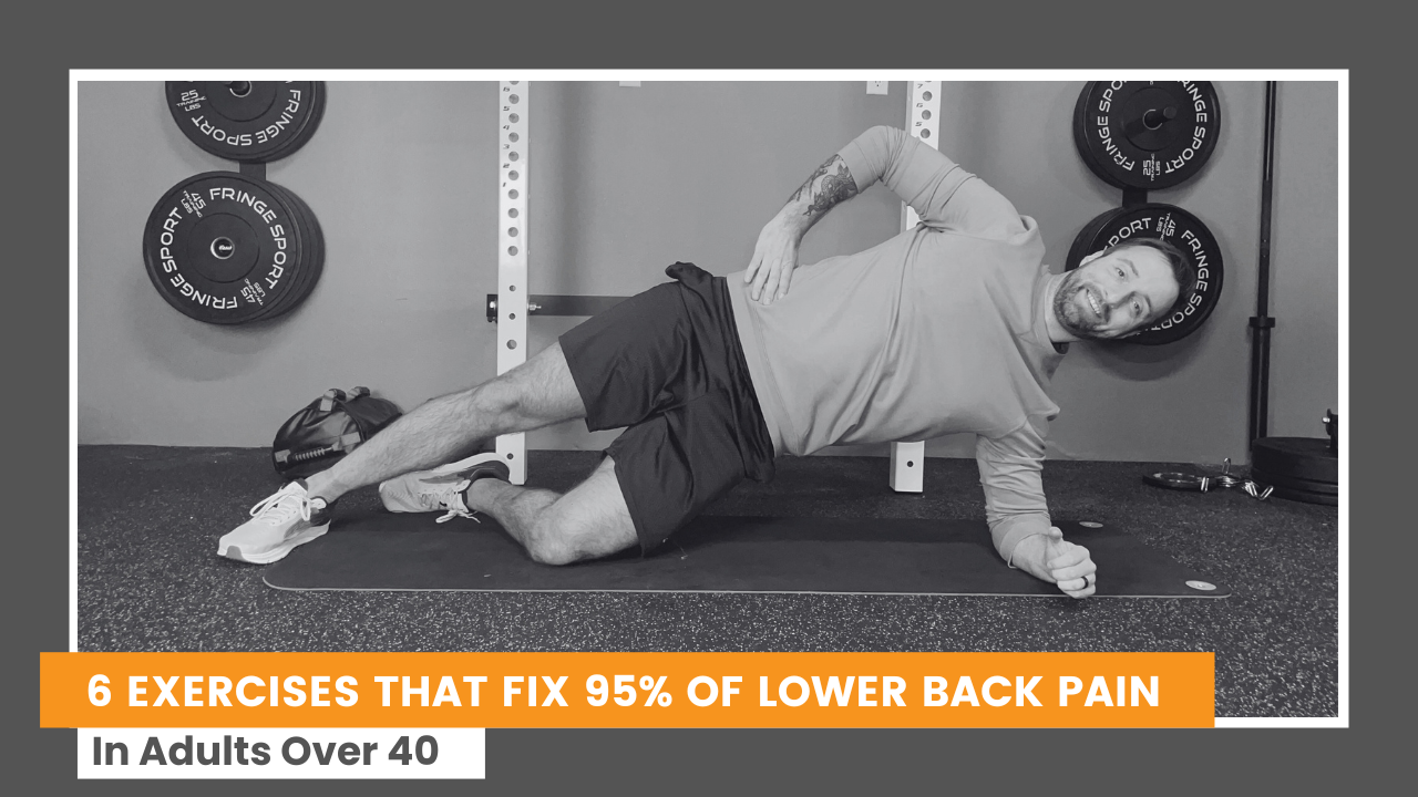 Six Exercises That Fix 95% of Lower Back Pain In Adults