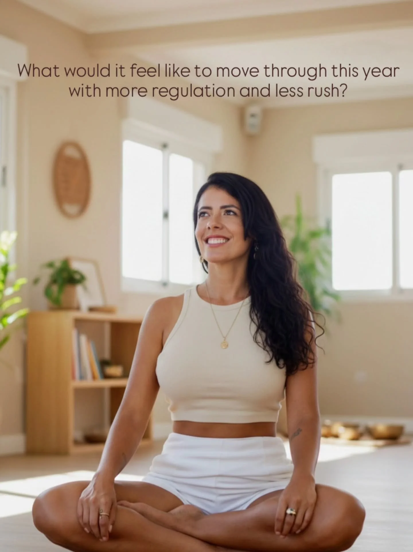 What would it feel like to move through this year
with more regulationand less rush?

Less pressure on your nervous system.

More space to breathe, feel and respond instead of react.

This year, I&rsquo;m creating spaces that support exactly that thr