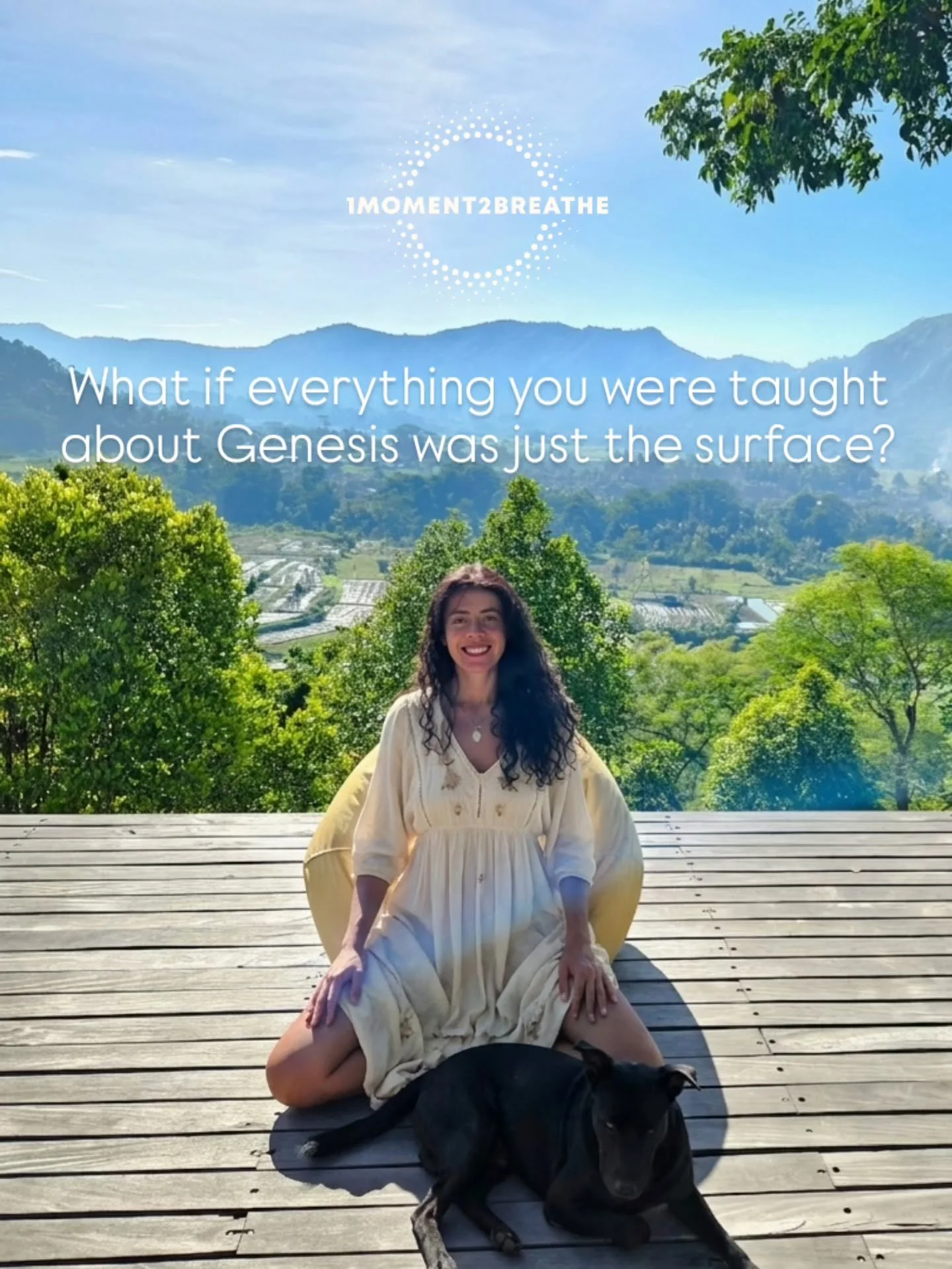 Read it again... not as history, not as religion...but as a map of your own consciousness.

In the beginning, there was no time. No space. Only pure, undivided awareness. Infinite potential in absolute stillness. That's what God is in Genesis.. not a