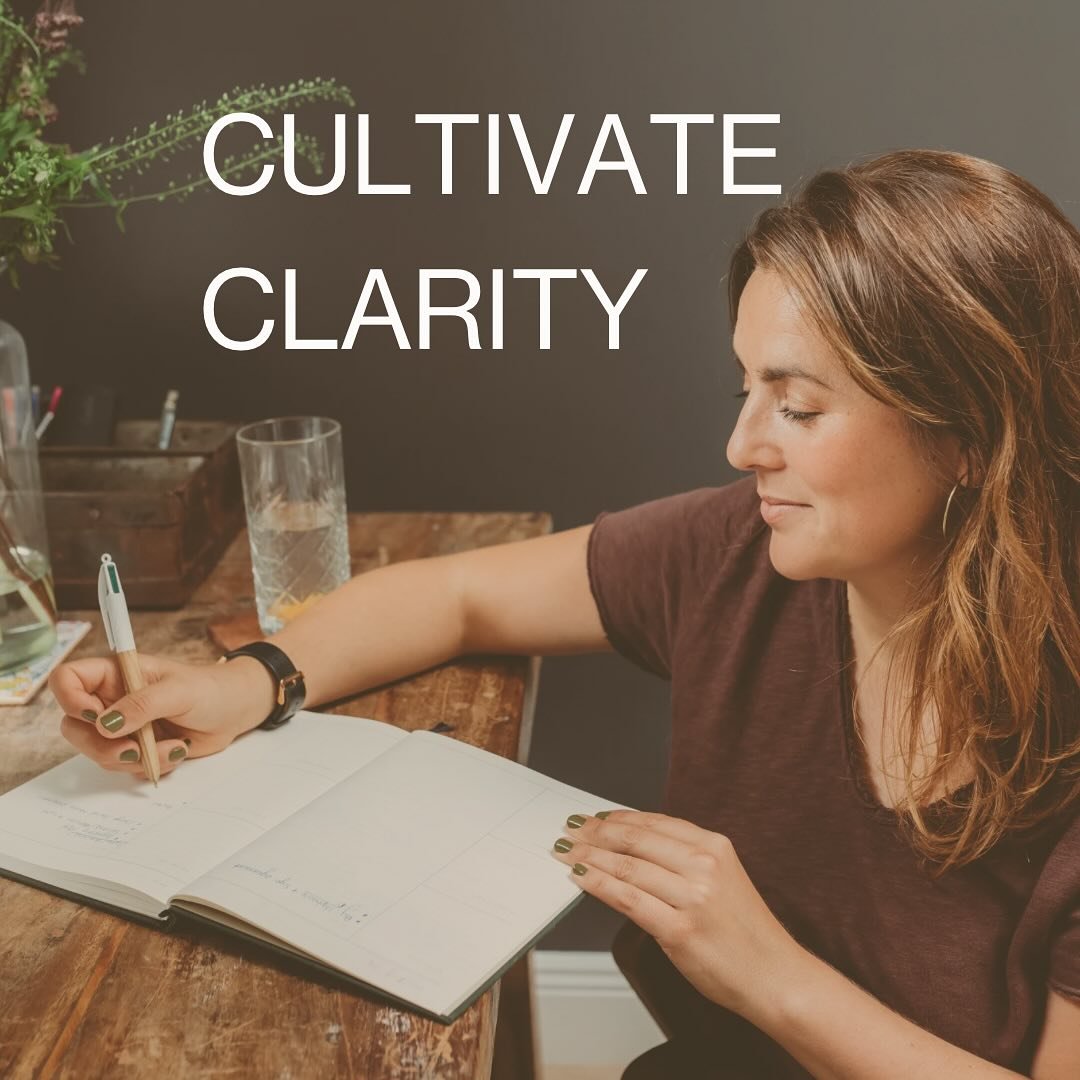 One of the first things I do with clients is cultivate the clarity on what stories , beliefs and dominate thoughts have been in the driver seat with their relationship to food and body. 

This tends to be a natural unfolding as we sink into the clien