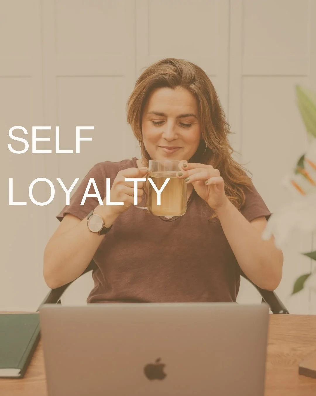This concept is the most important among clients because cultivating a loyal relationship with yourself , will mirror the relationship you have with your food and body. 

As someone who struggled to put her needs first or even understand what my need