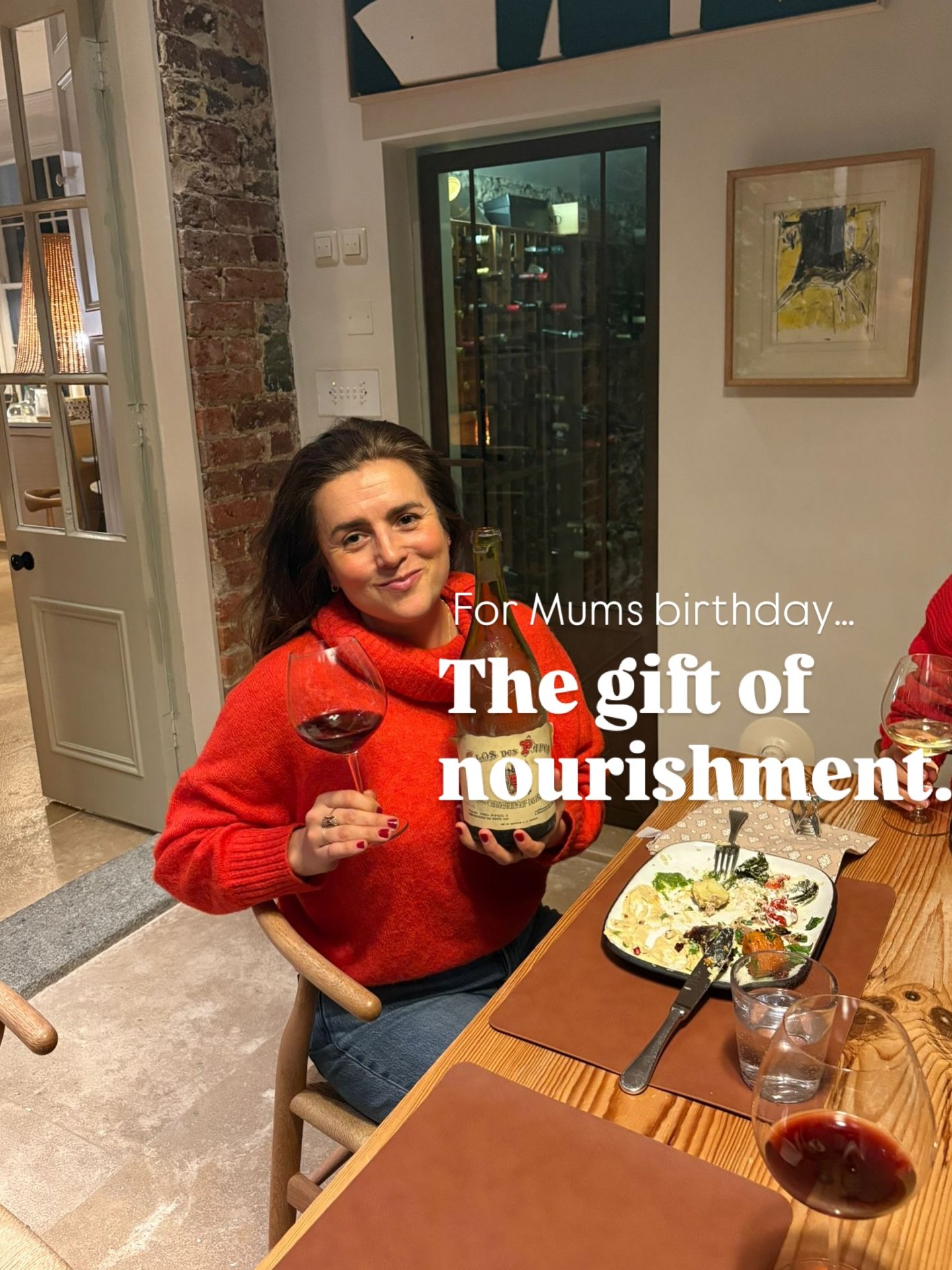 A birthday , a table full of food, and a gentle reminder that nourishment goes far beyond the plate . 🤍 it also felt timely for the season that&rsquo;s in it 🎄🧑&zwj;🎄