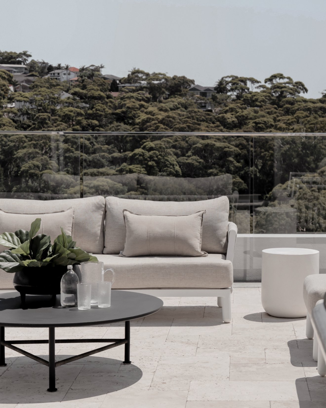 The master terrace with sweeping ocean views | Suffolk Residences, Collaroy 

styled by. @mca_interiors