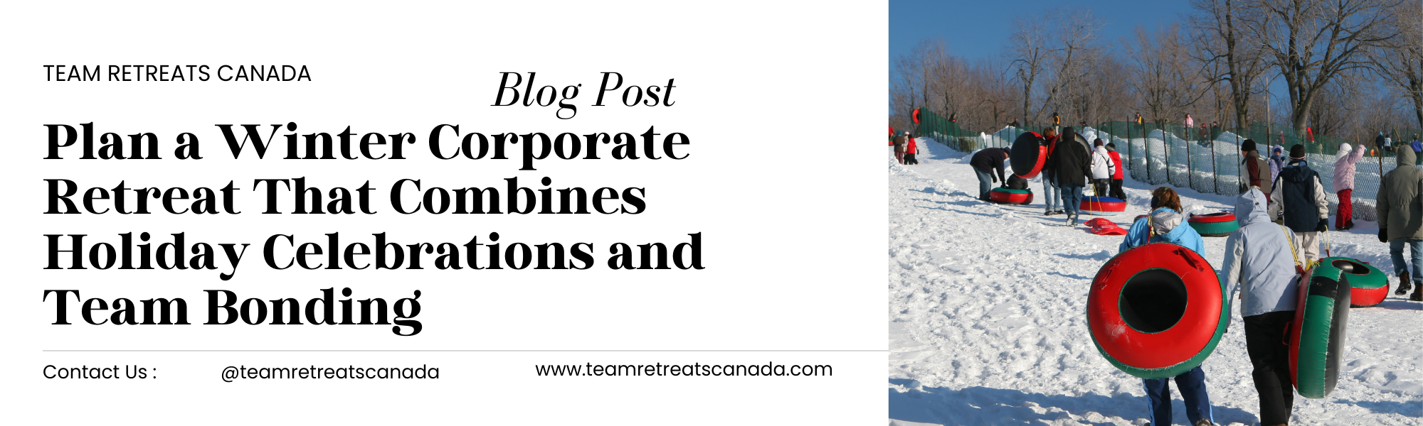 Plan a Winter Corporate Retreat That Combines Holiday Celebrations and Team Bonding