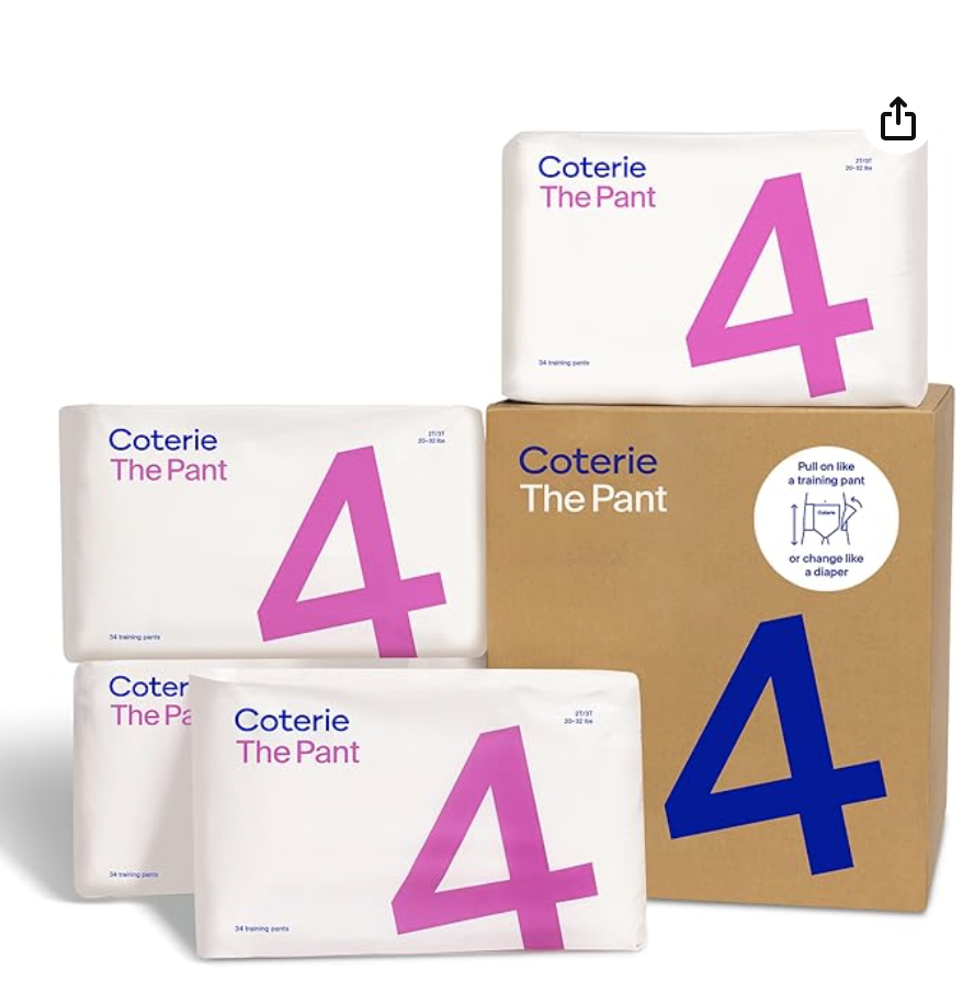 coterie top sustainable diaper options on amazon