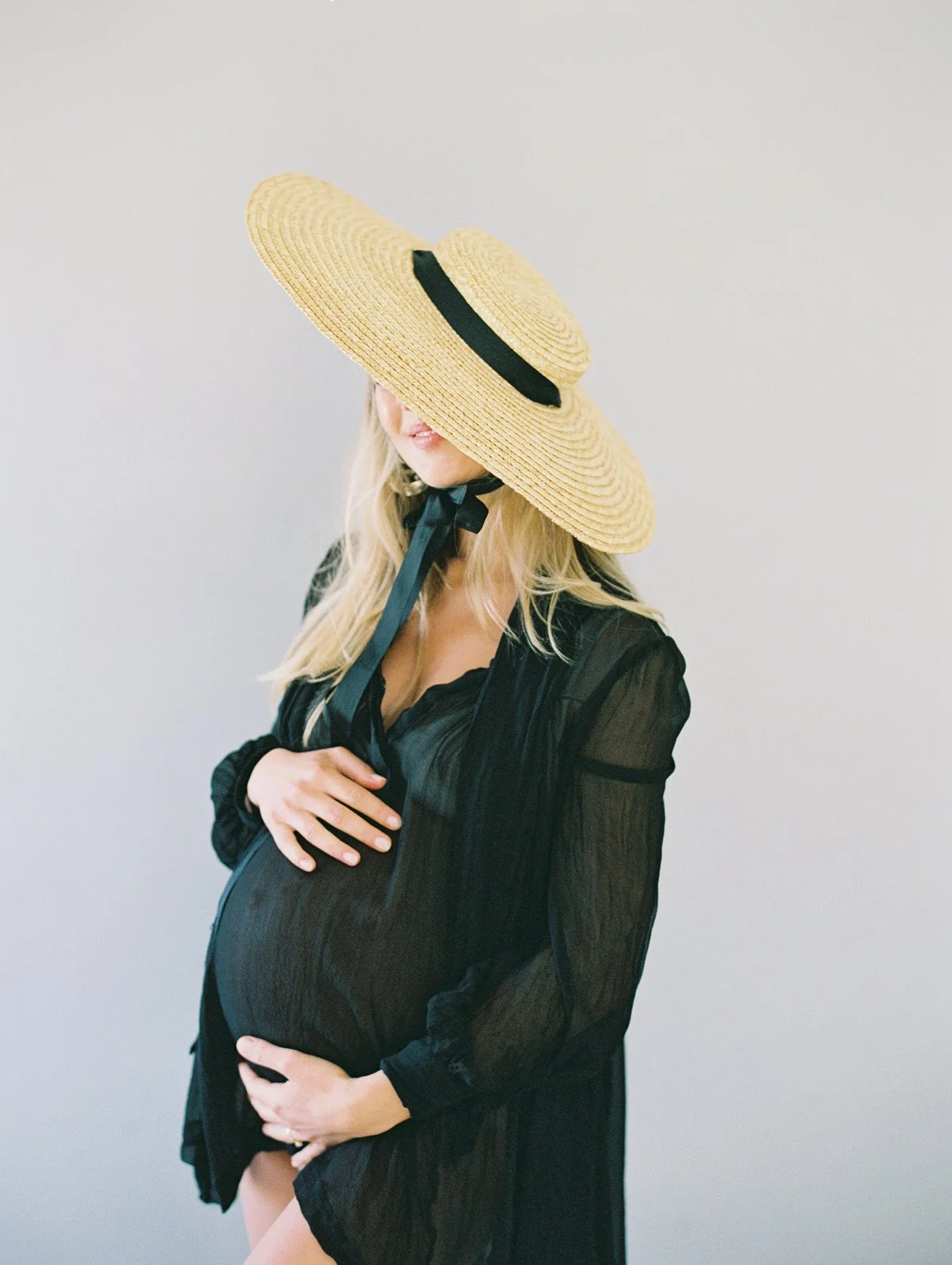Provençal straw hat