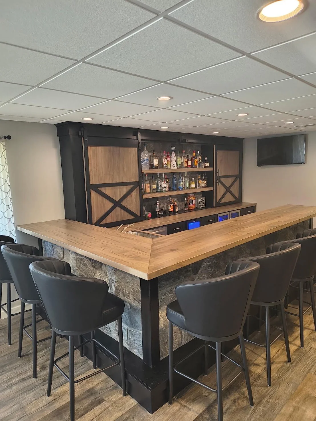 Ambrosia Maple Plank Top Kitchen Counters