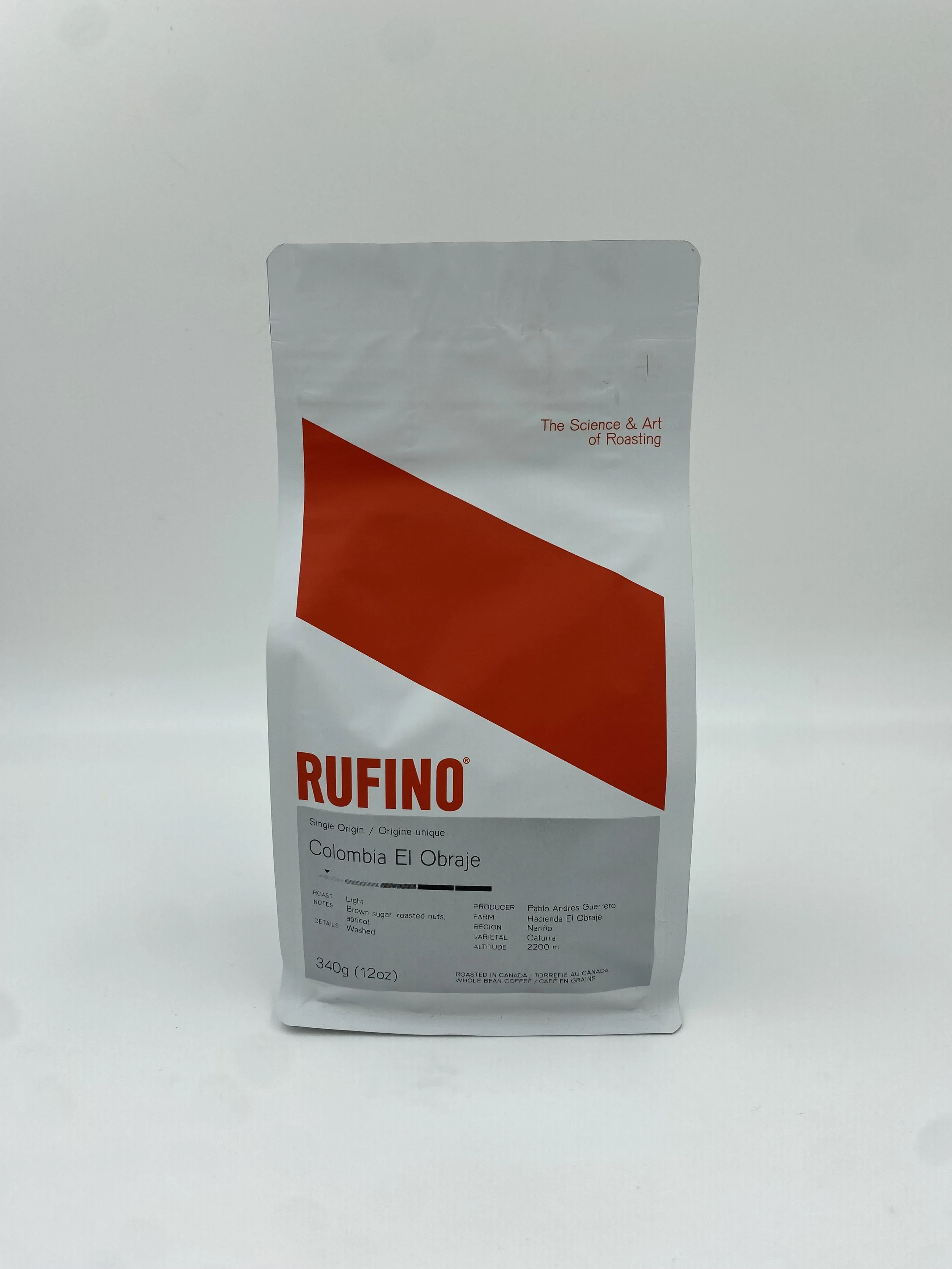Rufino Colombia El Obraje (340g Whole Bean)