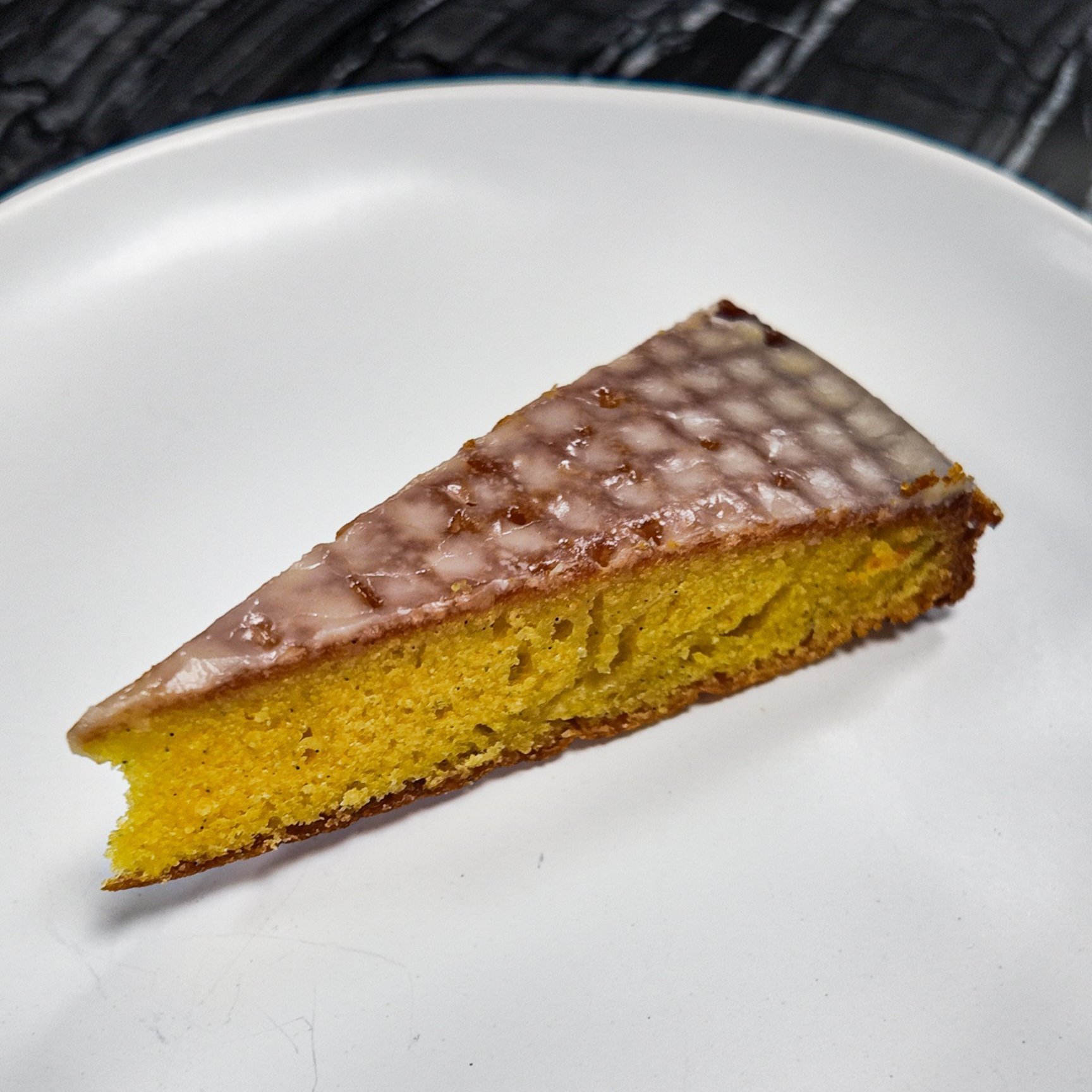 Gâteau Nantais Slice