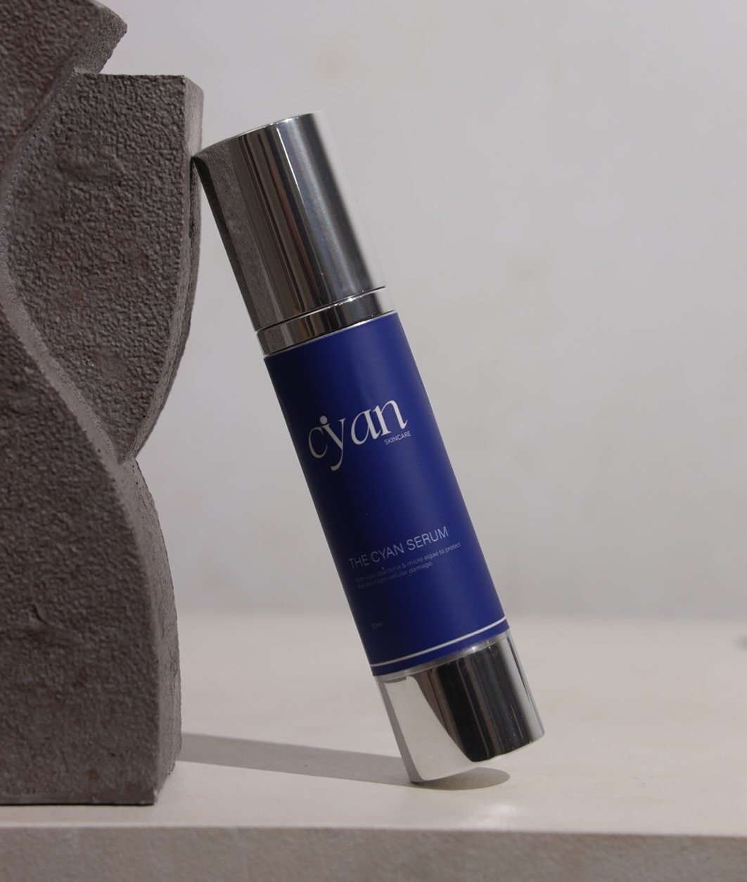 Say hello to the Cyan Skin Serum &ndash; your new go-to for a balanced, hydrated glow! Powered by skin-loving ingredients like Cyanobacteria for deep hydration, Lactobacillus Ferment (a probiotic) to support the skin barrier, Centella Asiatica for so