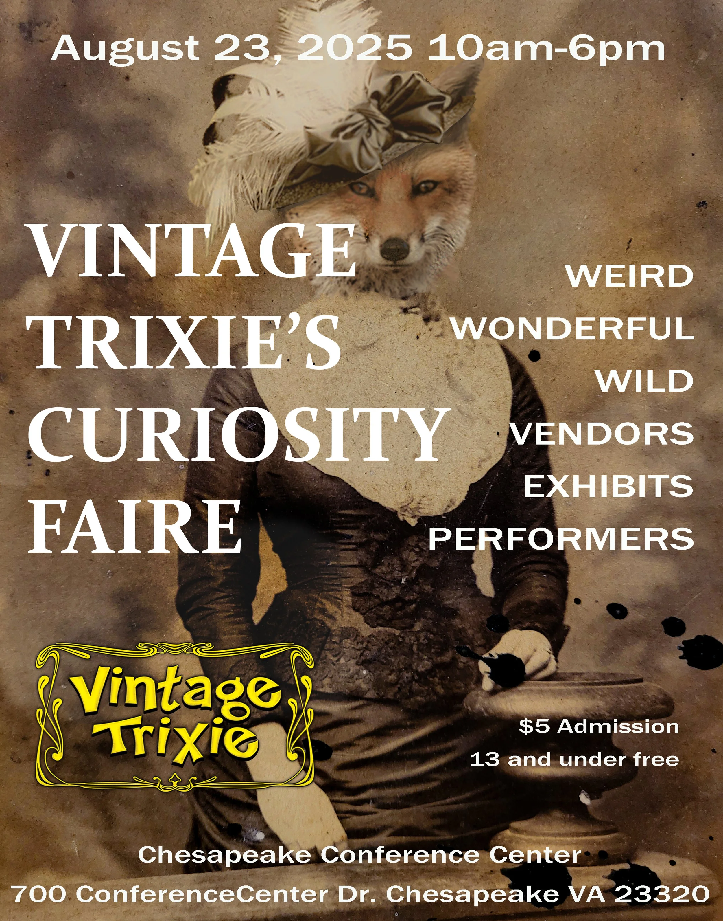 Vintage Trixie's Curiosity Faire