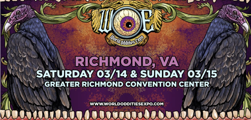 RVA World Oddities Expo - March 14