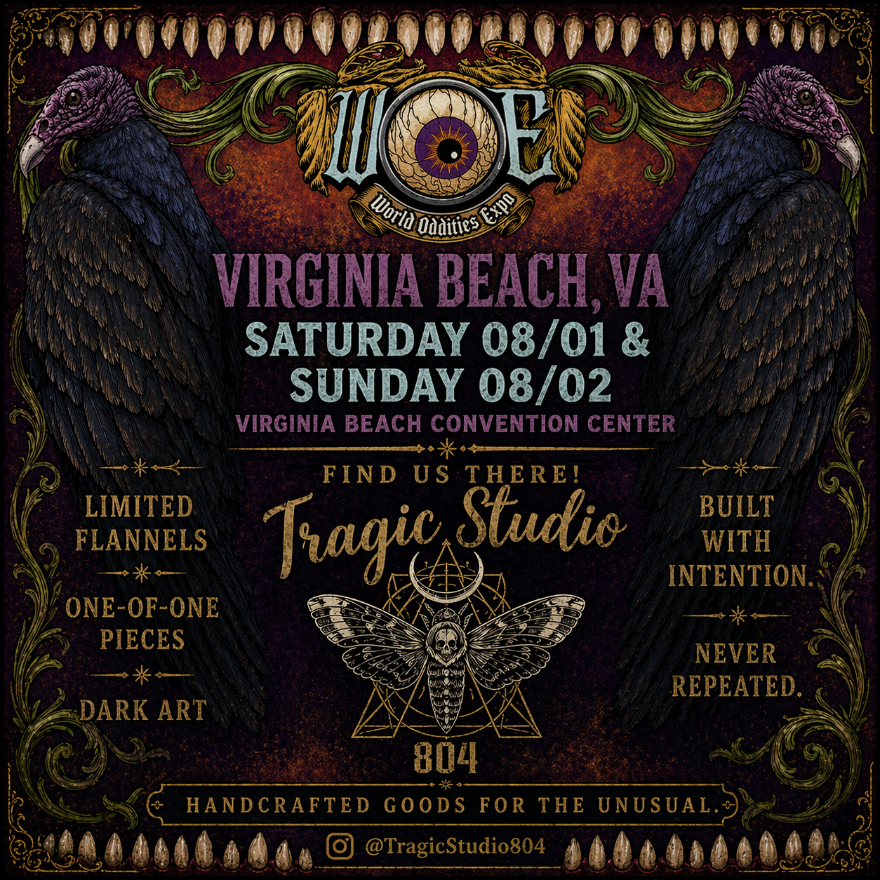 VA Beach - World Oddities Expo - Aug 1