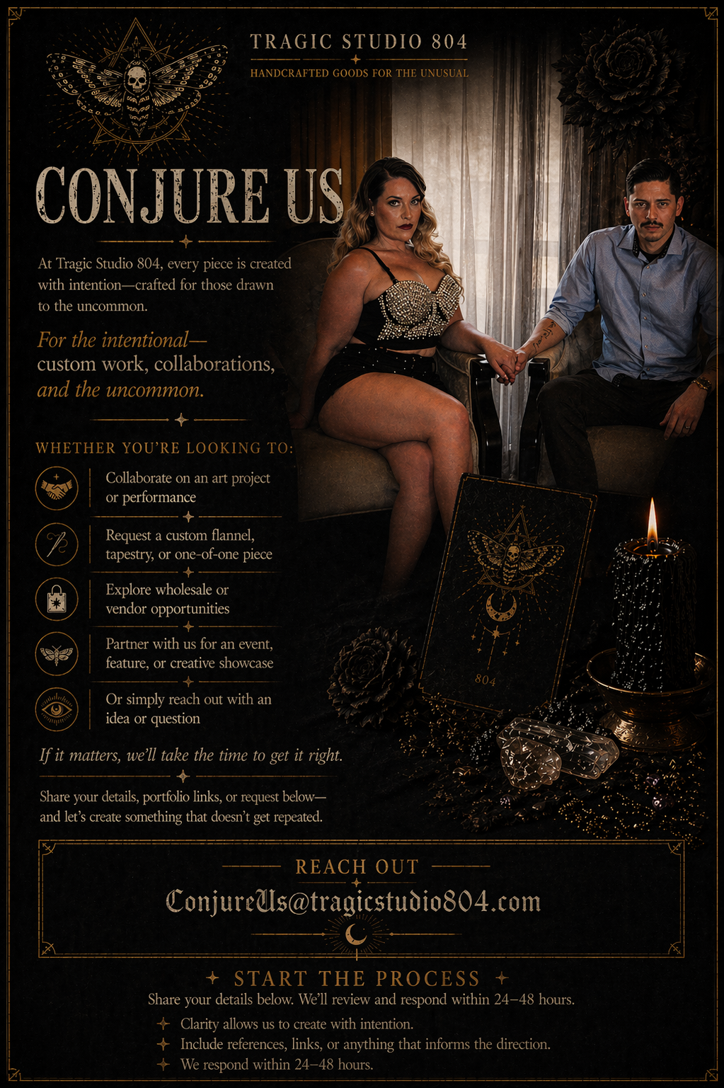 Tragic Studio 804 Conjure Us