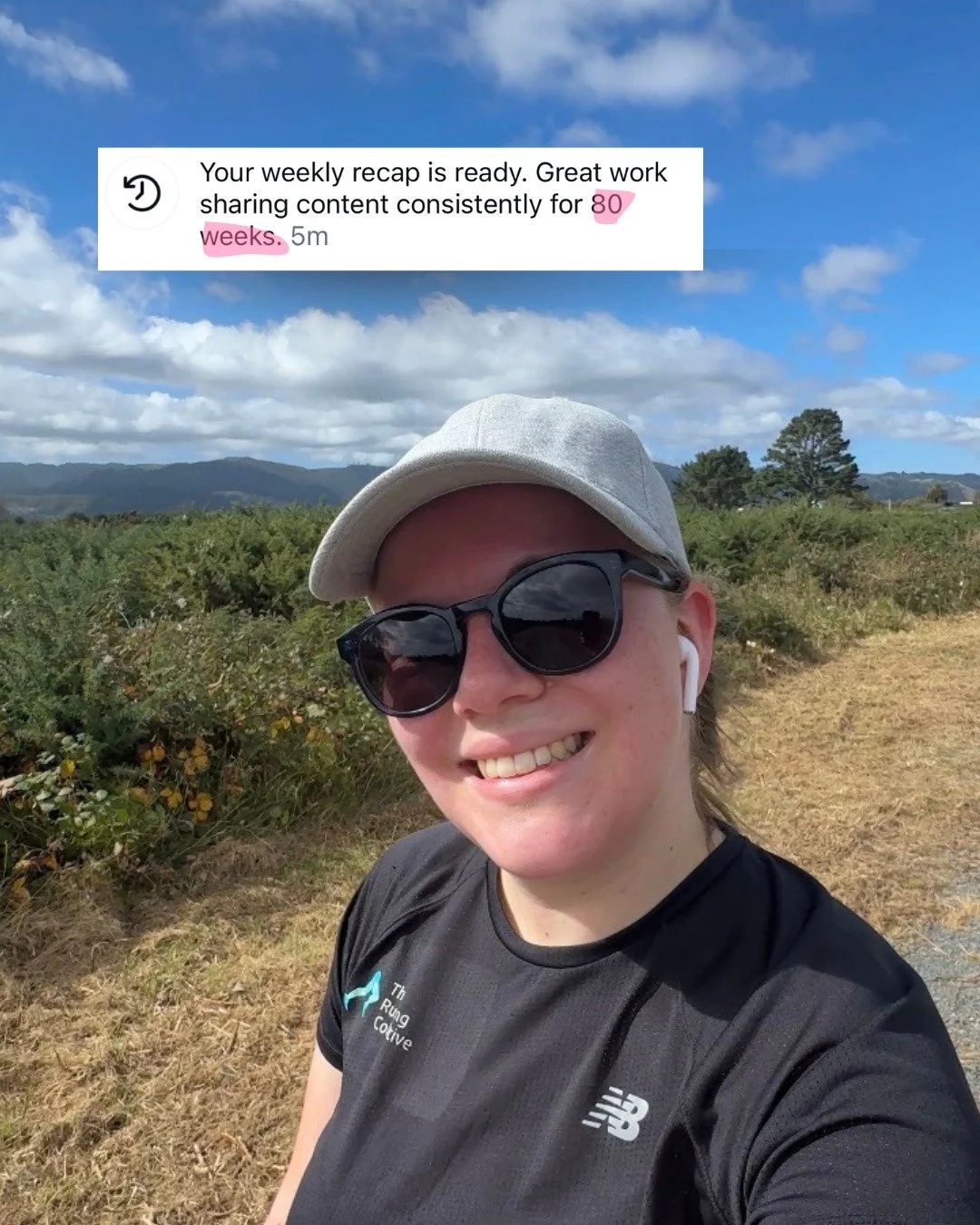 "Just be consistent." You've heard it a thousand times. 

And honestly? 
It's not wrong. But it's also not the full story.

Last week, I got a notification that I've been posting on my @getbusywithbooks account for 80 weeks straight - quick