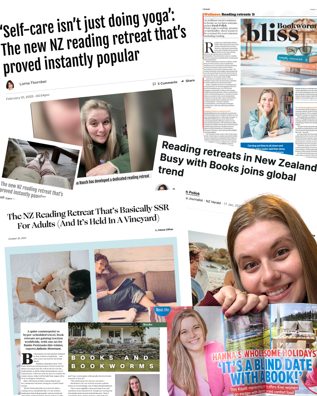 Pr features for Busy with Books