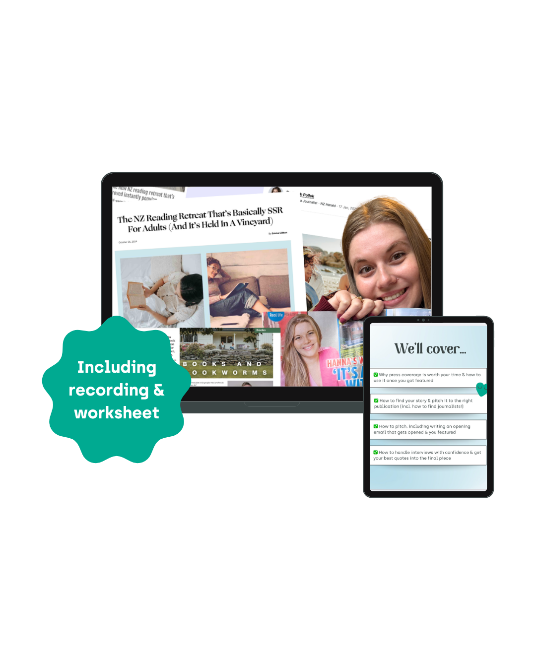 PR masterclass mockup