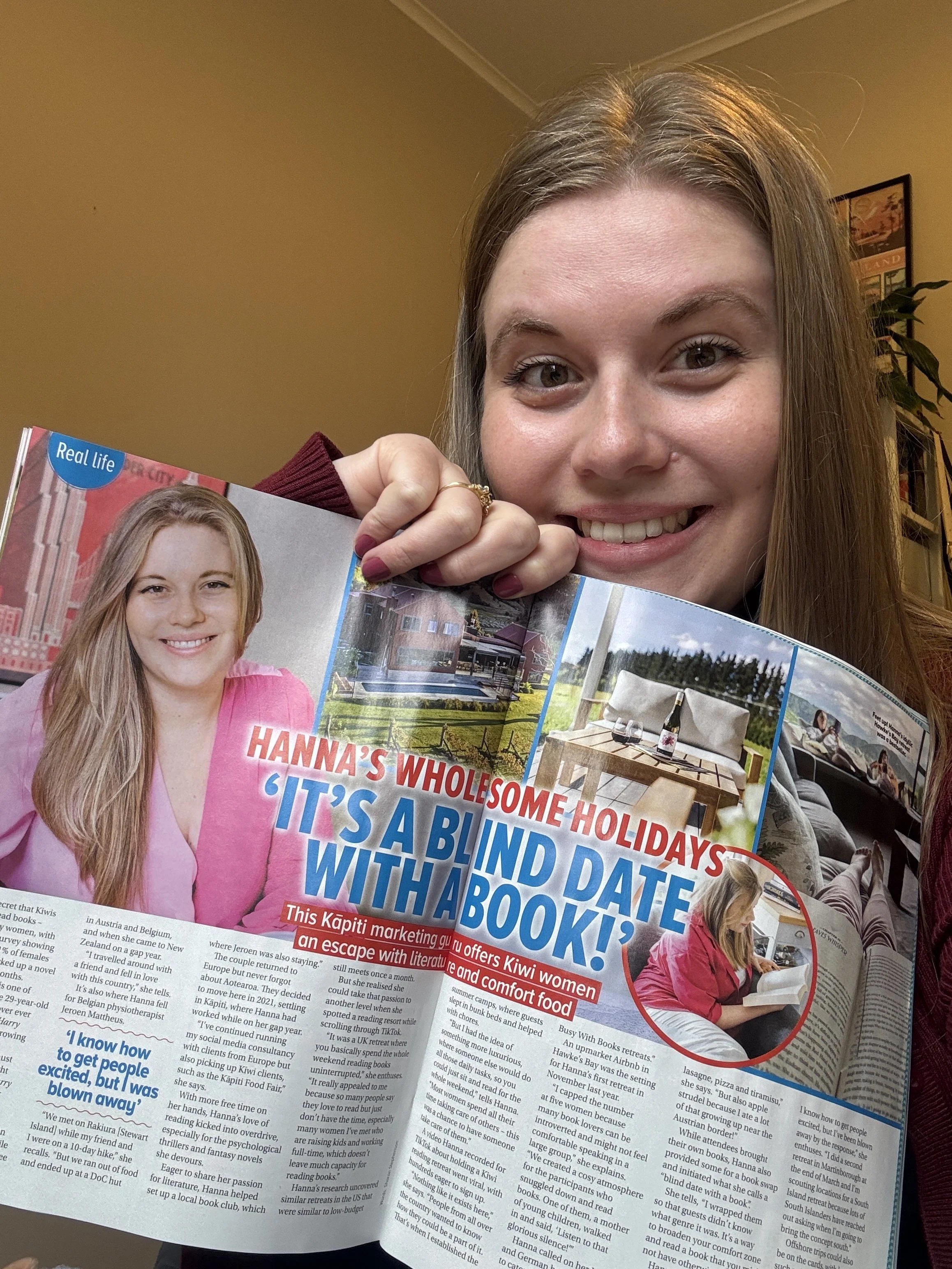 Hanna Rauch Woman's Day feature