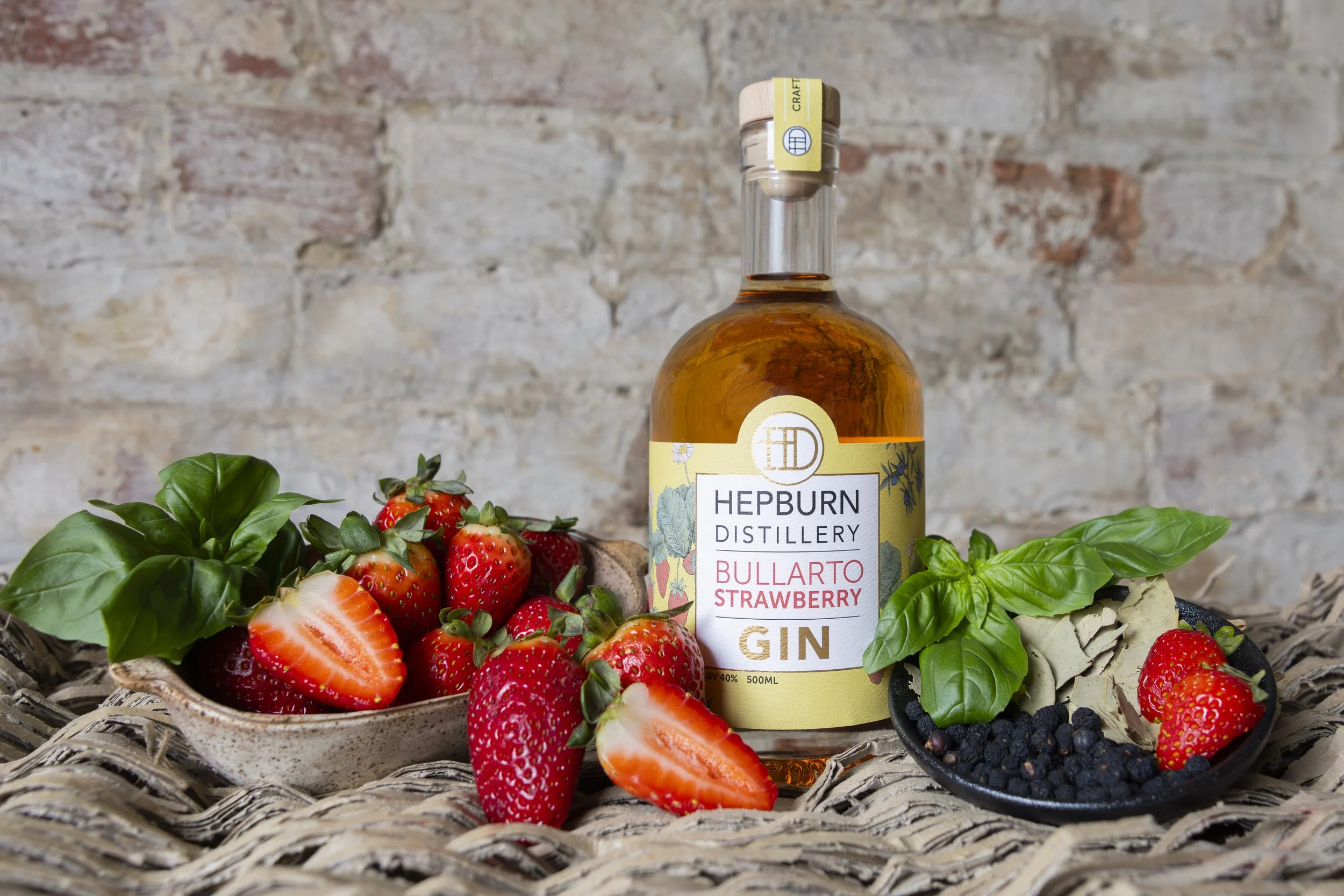 BULLARTO ORGANIC STRAWBERRY GIN