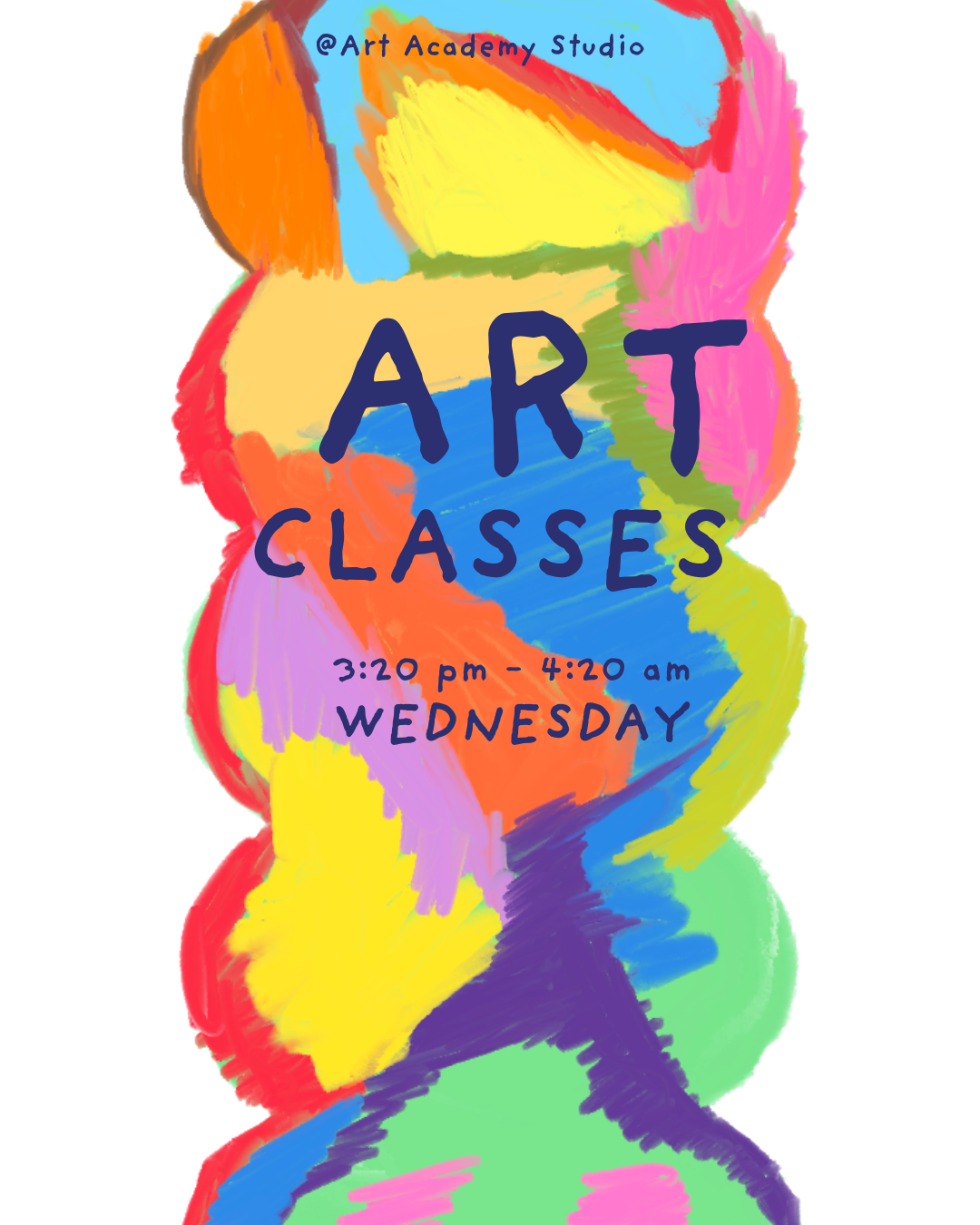 Art Class Wednesday ( 3:20 - 4:20 ) Register  Limited spots