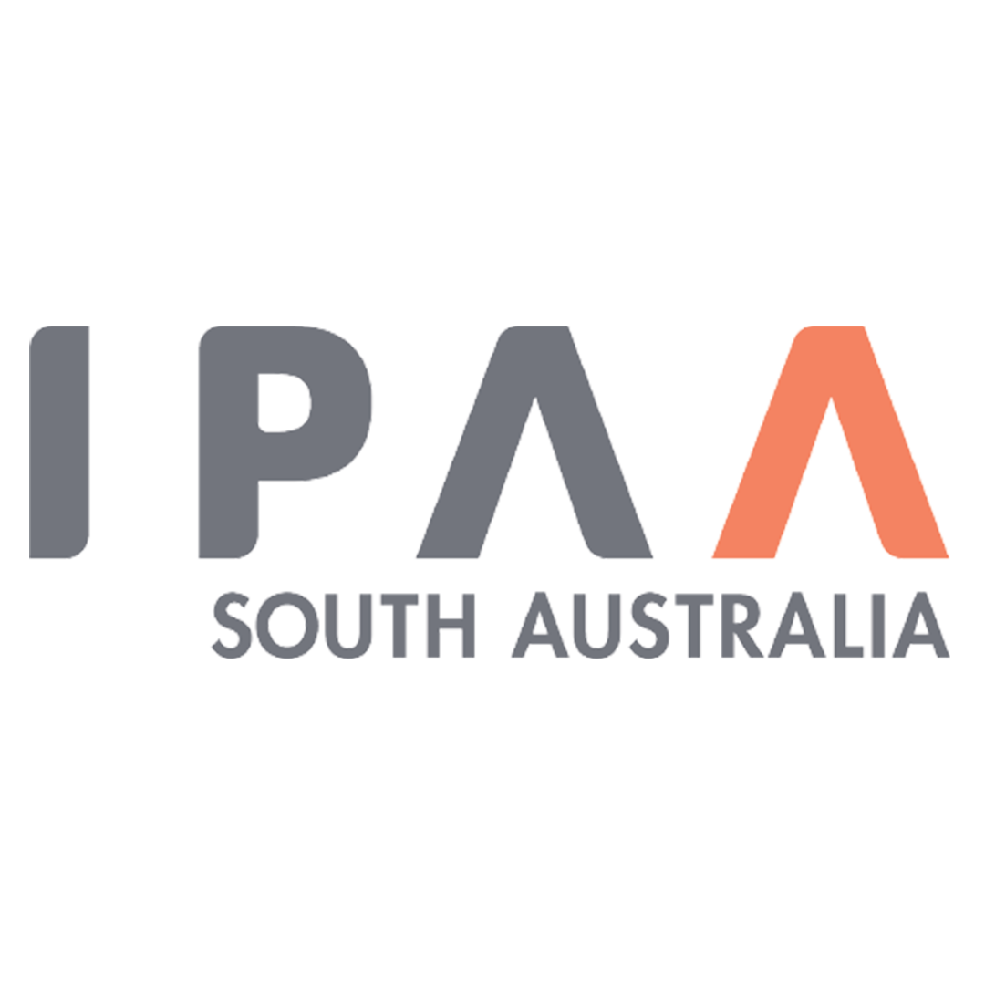 Logo of the PAA South Australia organization with stylized letters P, A, and A, and the words South Australia underneath.
