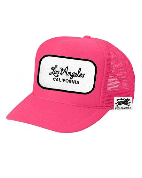 WOOLF_AND_WOOLF_TRUCKER_HAT_NEON_PINK_LOS_ANGELES.jpg